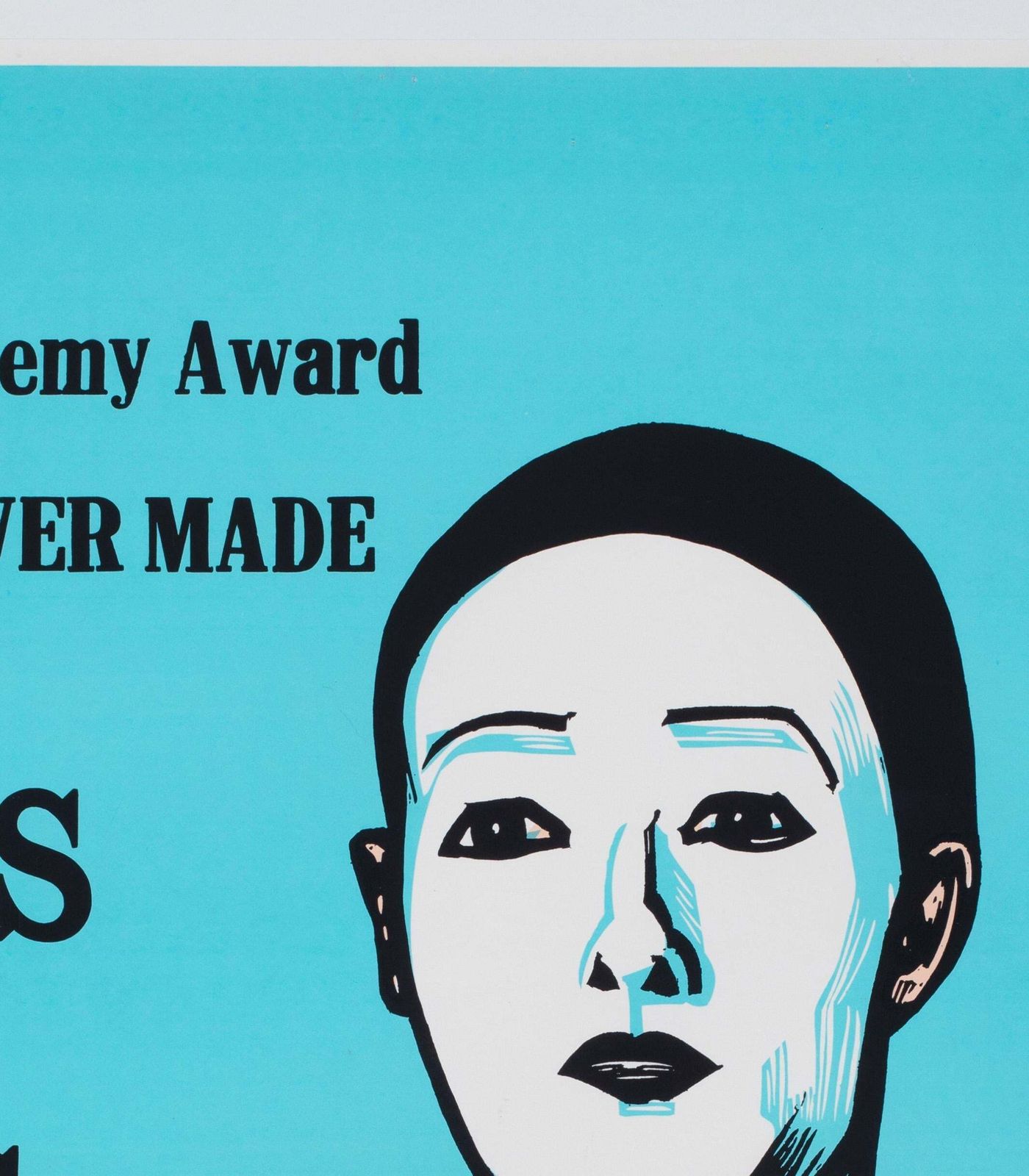 Affiche de cinéma Academy Cinema « Les Enfants du Paradis », années 1970, par Peter Strausfeld. photo Art