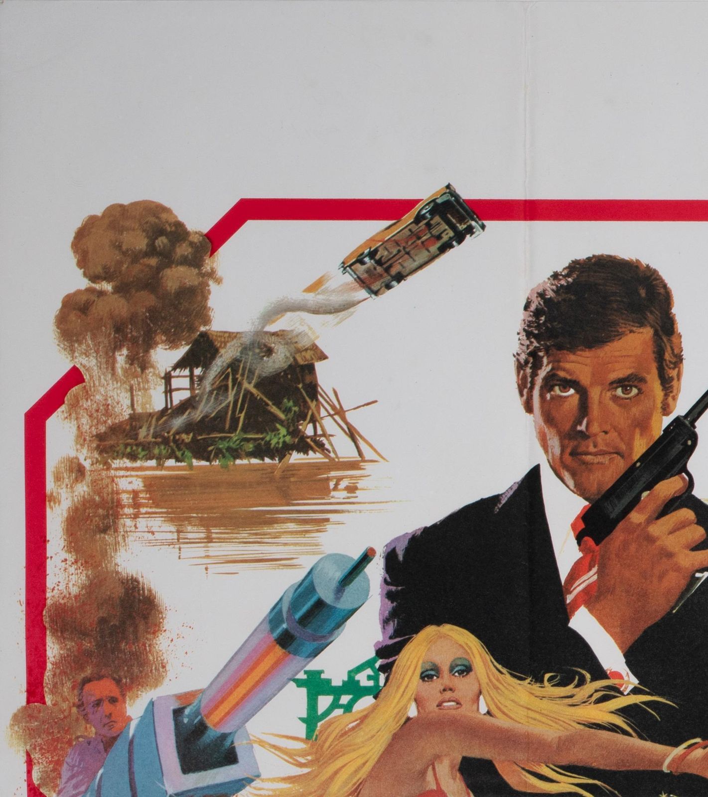 Man With The Golden Gun 1974, James Bond, Uk Film Poster, Robert Mcginnis. photo for sale