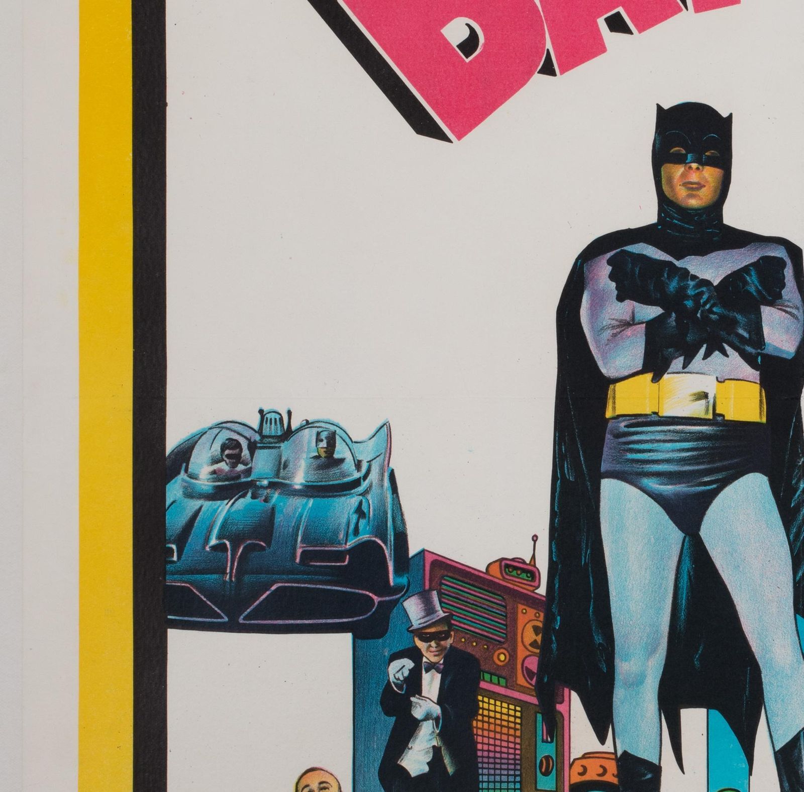 Affiche de cinéma argentine Batman 1966. photo 1020.0
