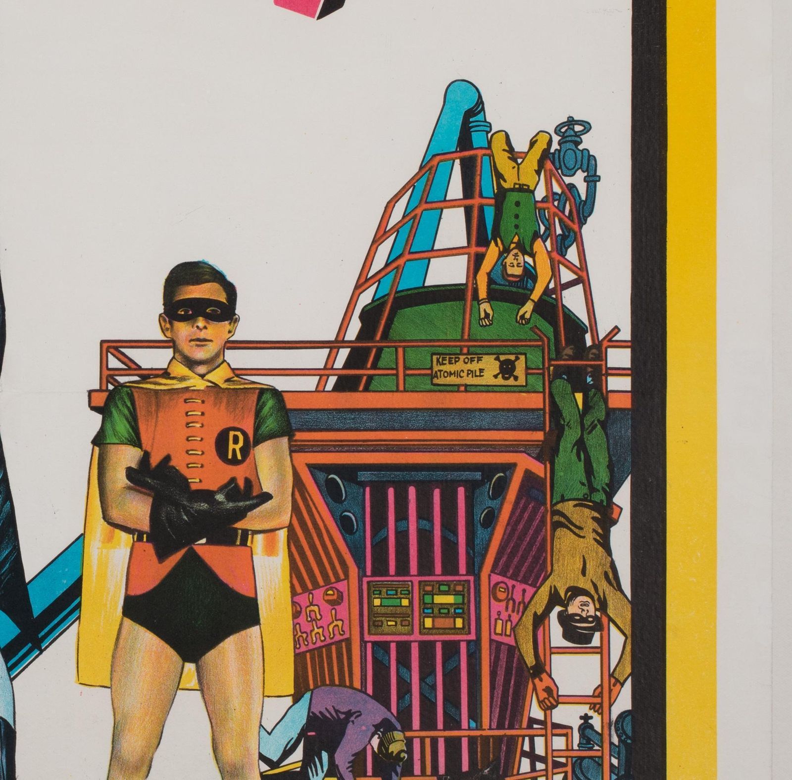 Affiche de cinéma argentine Batman 1966. photo vinterior