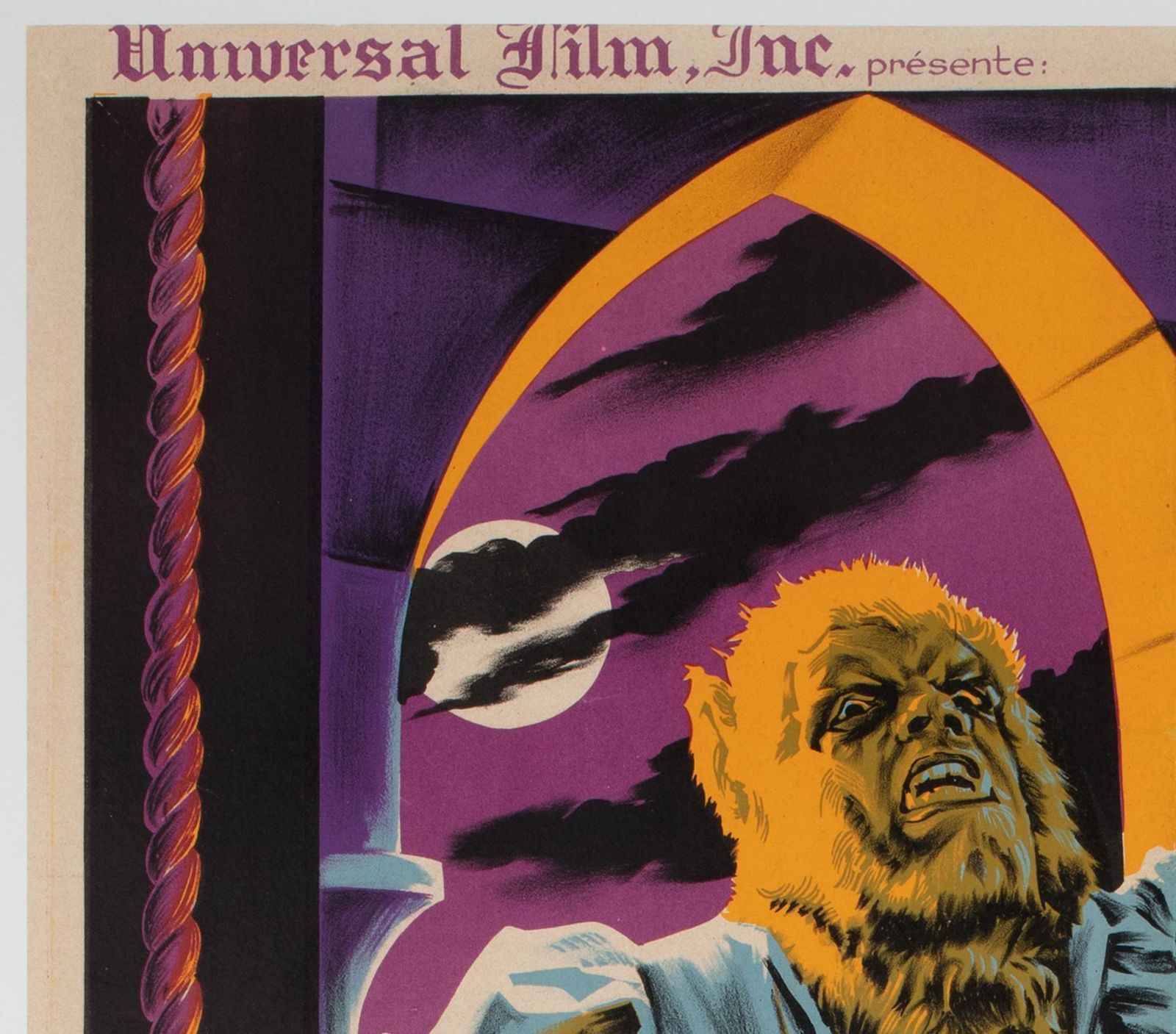 The Curse Of The Werewolf 1961 French Moyenne filmaffiche, Guy Gerard Noel. photo for sale