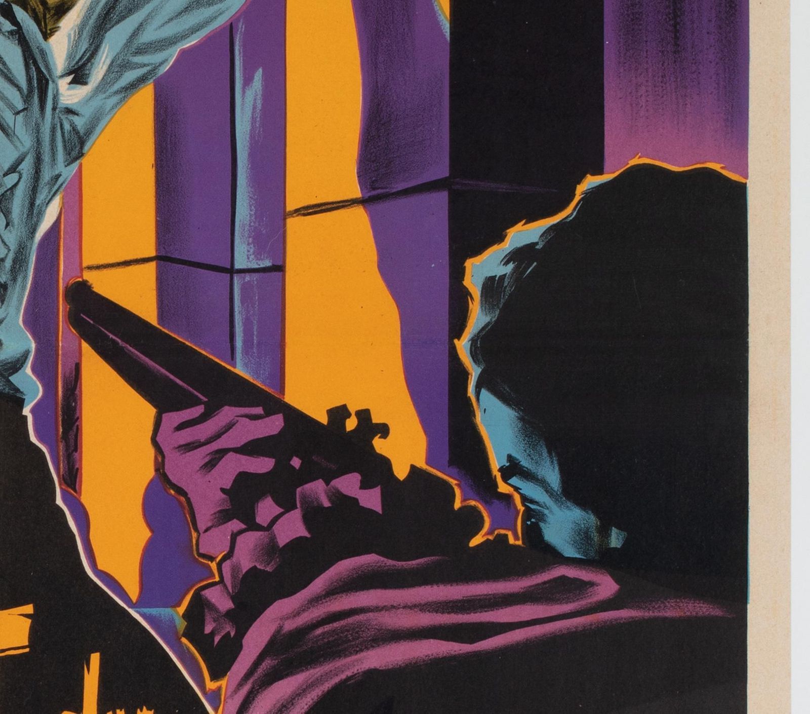 Affiche française Moyenne du film The Curse Of The Werewolf, 1961, Guy Gerard Noel. photo vinterior