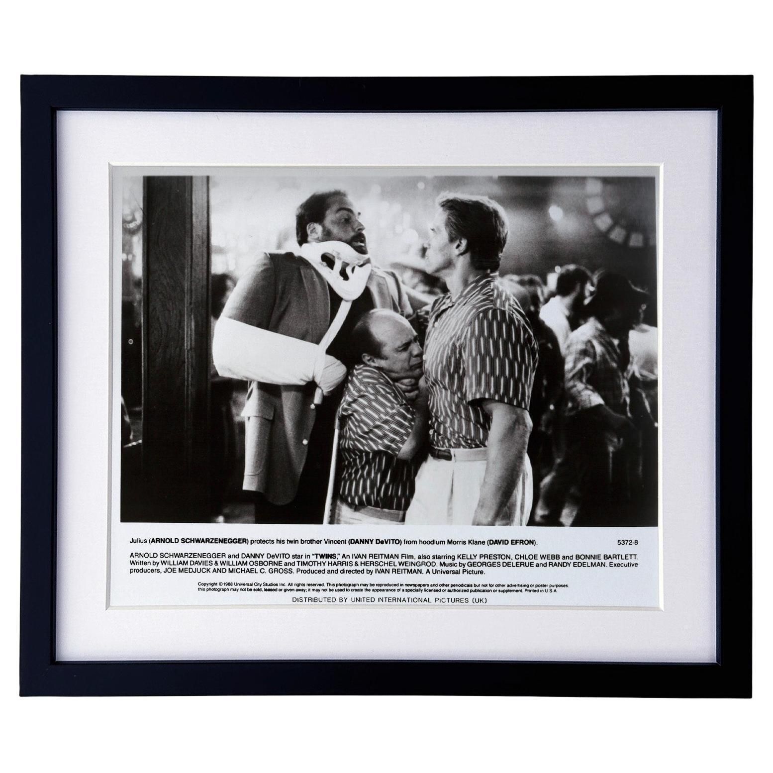 Photo de presse Twins 1988, encadrée