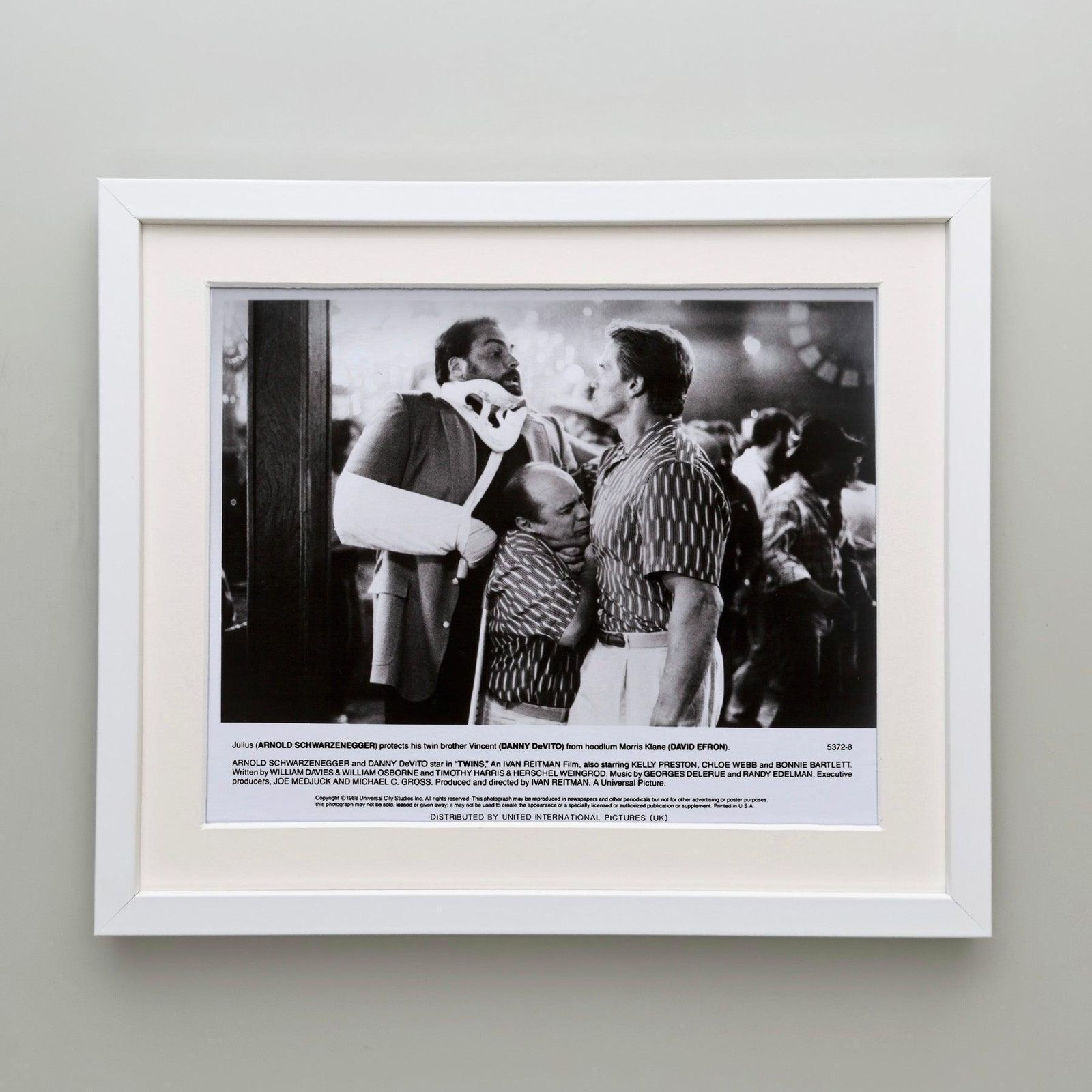 Photo de presse Twins 1988, encadrée photo Art