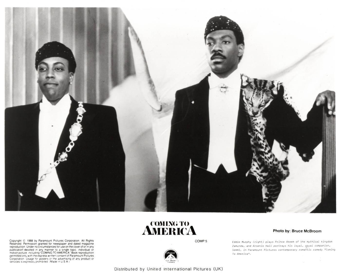 Photographie publicitaire encadrée, Coming to America (1988) photo Art