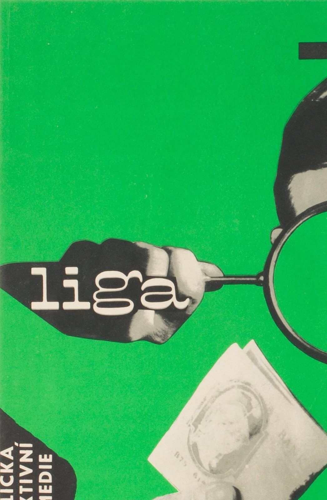 Affiche de cinéma tchèque League Of Gentlemen, Milan Grygar, 1964 photo for sale