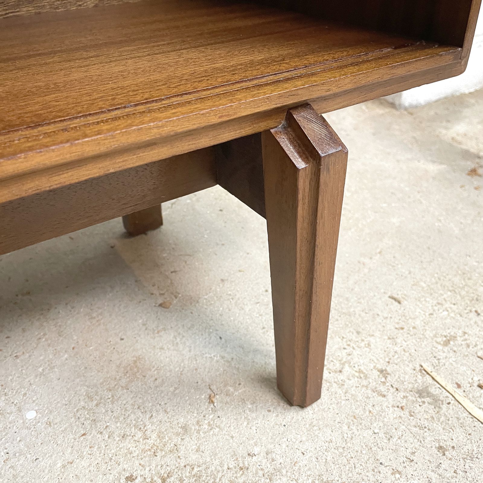 photo for sale Mid Century Modern Teak Bureau – Beautifully Designed Space Saving Desk