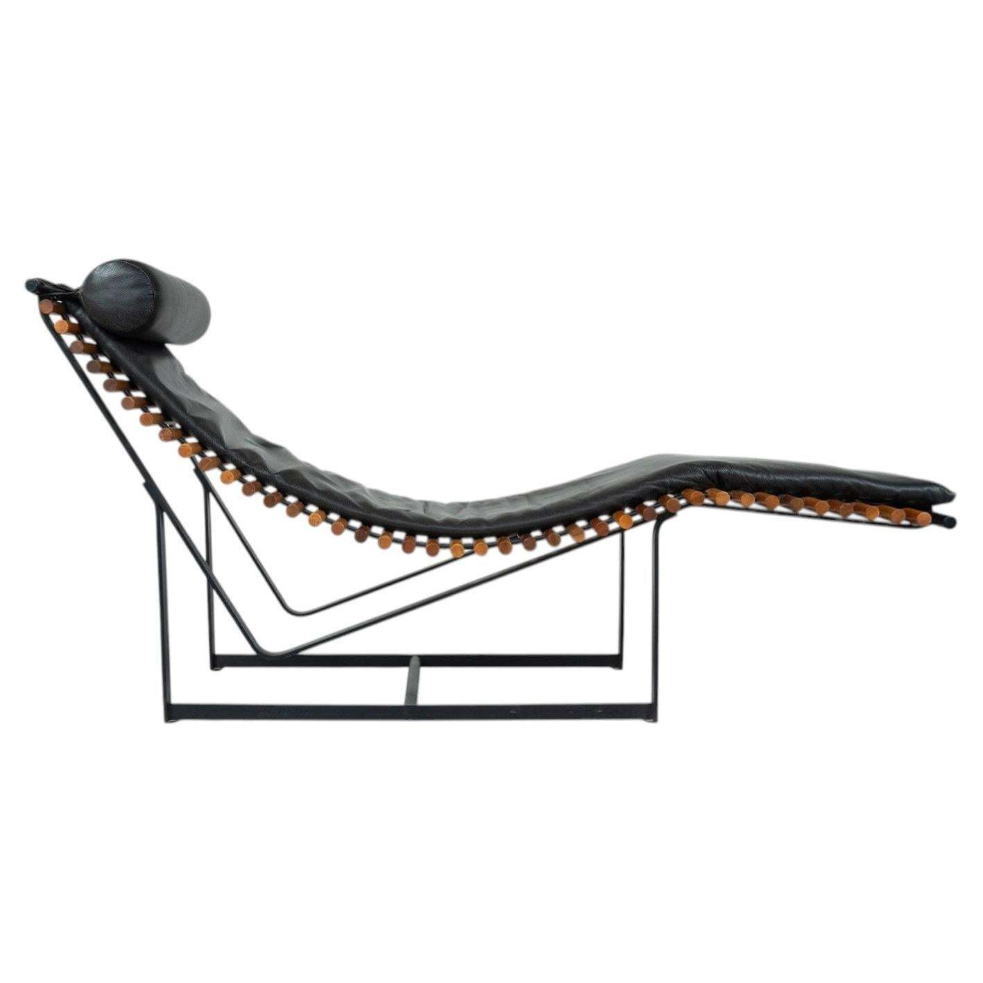 "Spine Back" Lounge Chair By Peter Strassl, Germany, 1970s