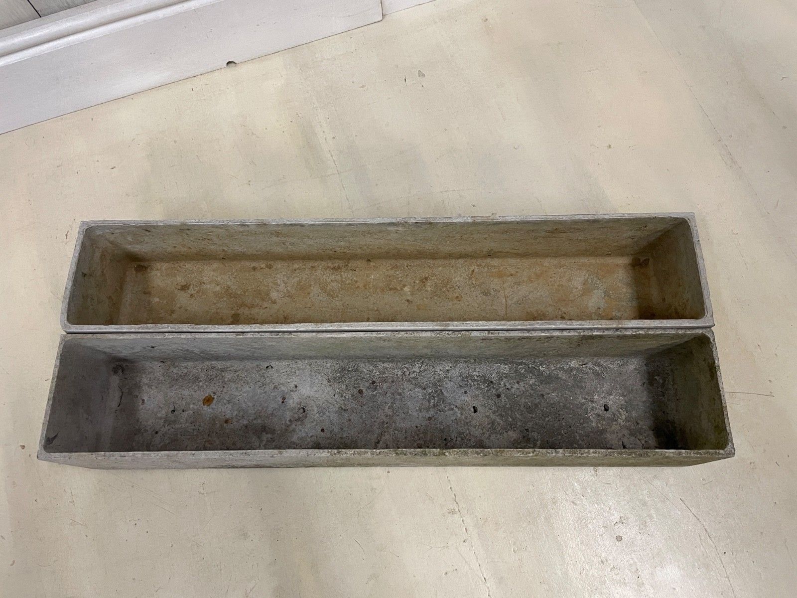 Vintage Willy Guhl Mid Century Trough Planter Danish Pot Brutalist 70s Box photo furniture