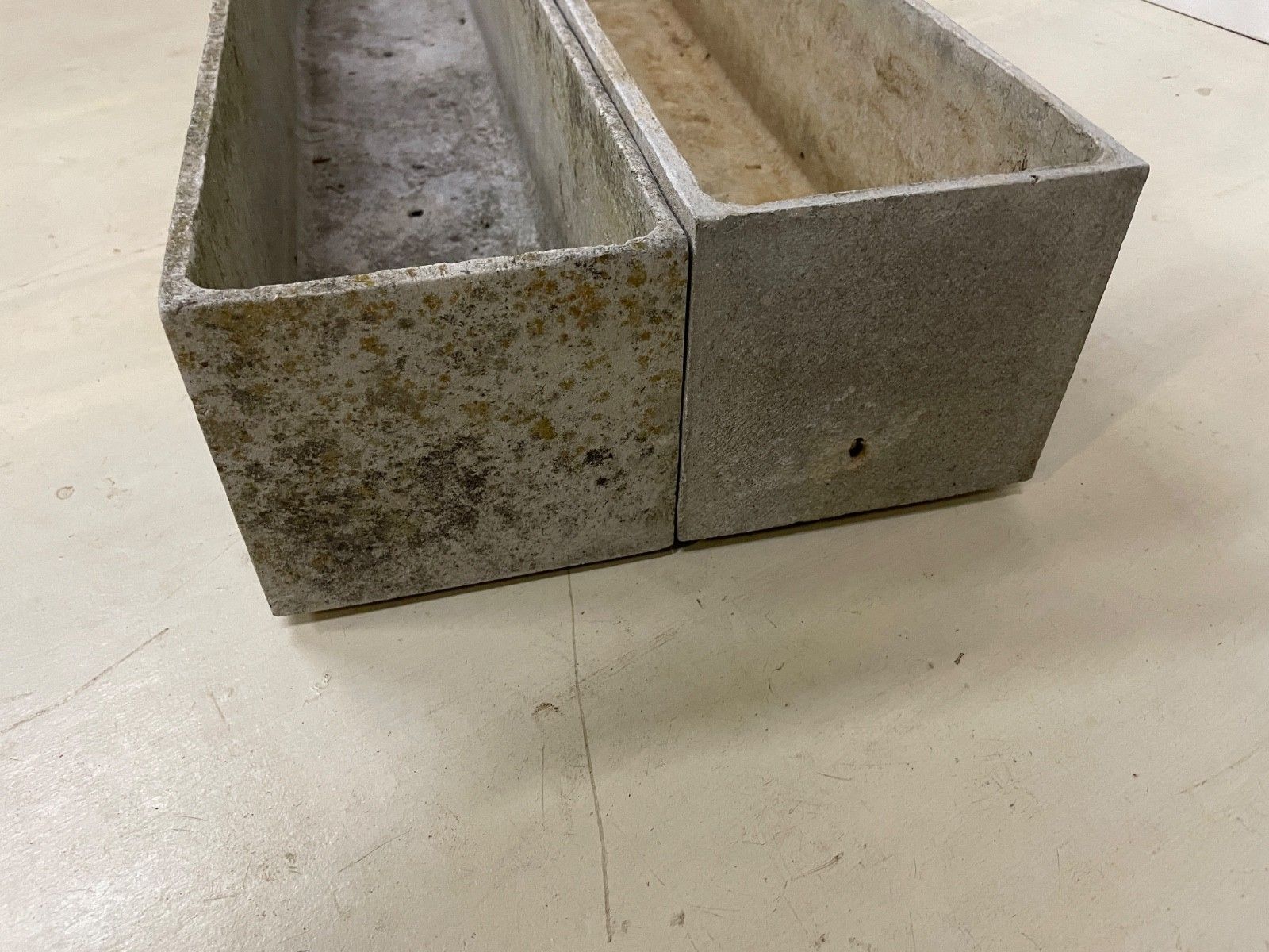 Vintage Willy Guhl Mid Century Trough Planter Danish Pot Brutalist 70s Box photo buy