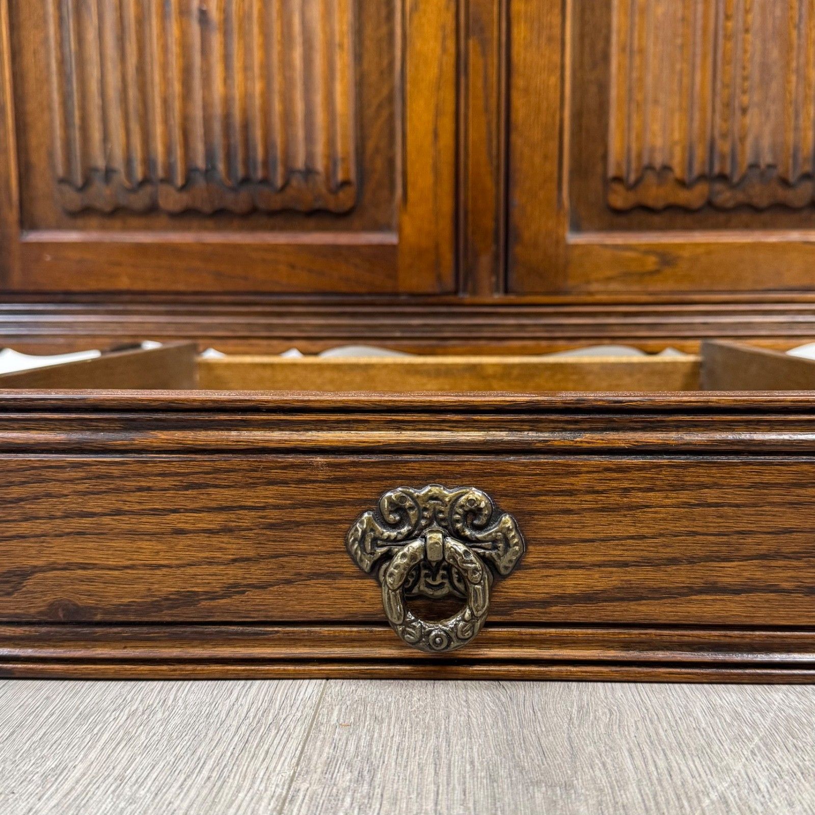 495.0 Antique 20th Century Welsh Dresser In Oak ( Af 5486 ) photo