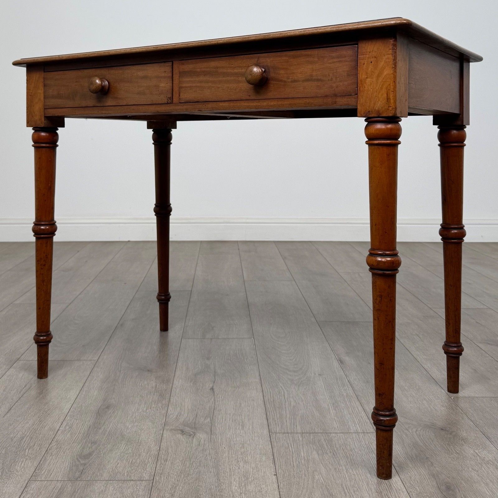 Antique 19th Century Victorian Writing Table In Mahogany ( Af 5522 ) photo furniture