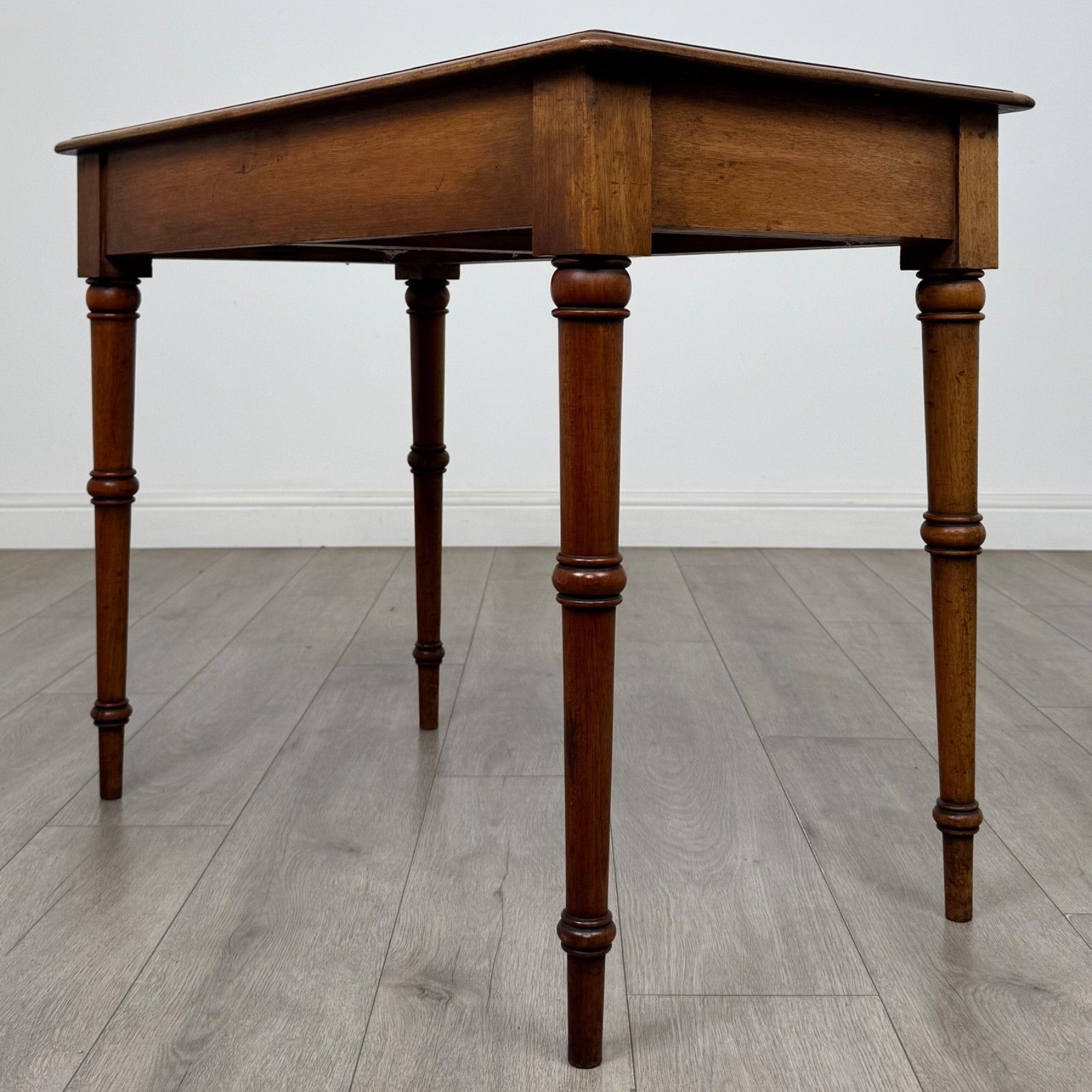 Antique 19th Century Victorian Writing Table In Mahogany ( Af 5522 ) photo vinterior