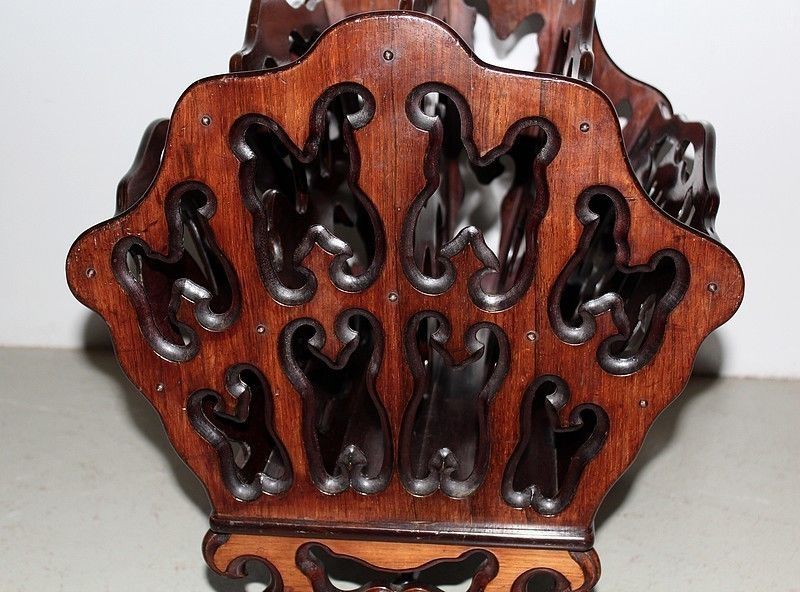 Nap. 3rd Magazine Stand In Mahogany photo buy