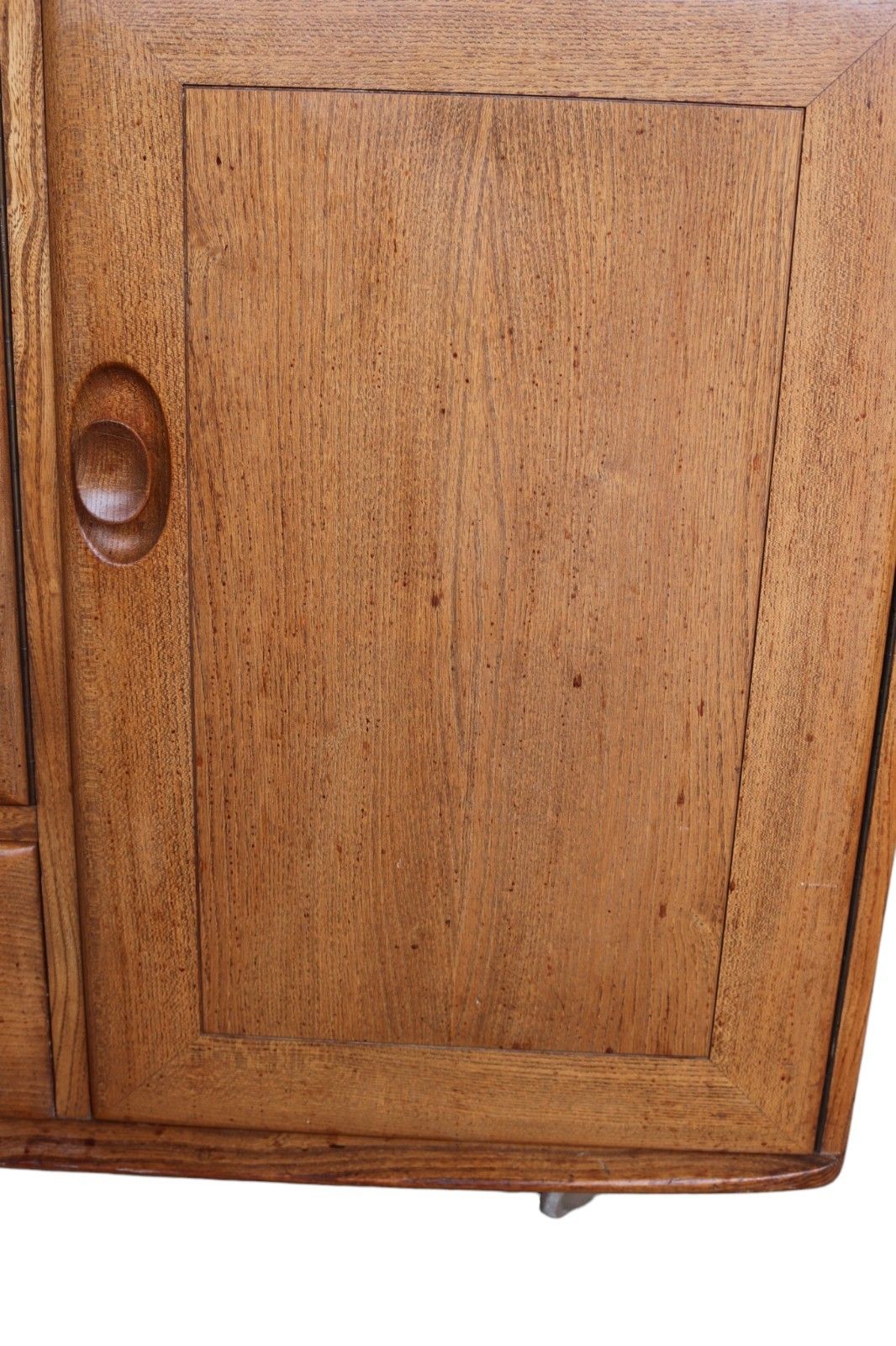 Vintage Ercol 467 Windsor Sideboard Blonde Elm Blue Label Mcm 1960s photo 495.0