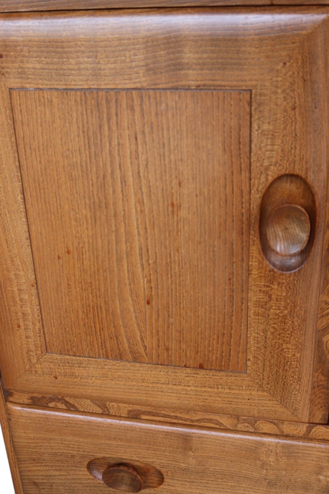 Vintage Ercol 467 Windsor Sideboard Blonde Elm Blue Label Mcm 1960s photo buy