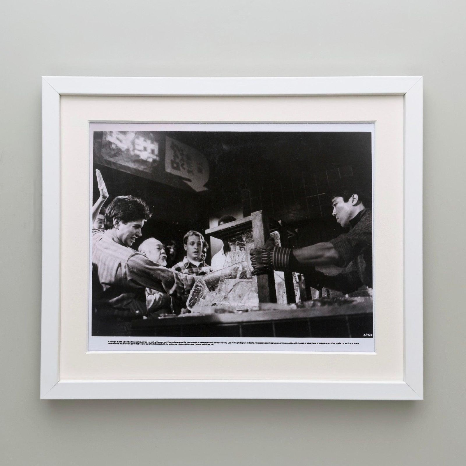 Photo de presse originale encadrée, The Karate Kid, 1984 photo Art