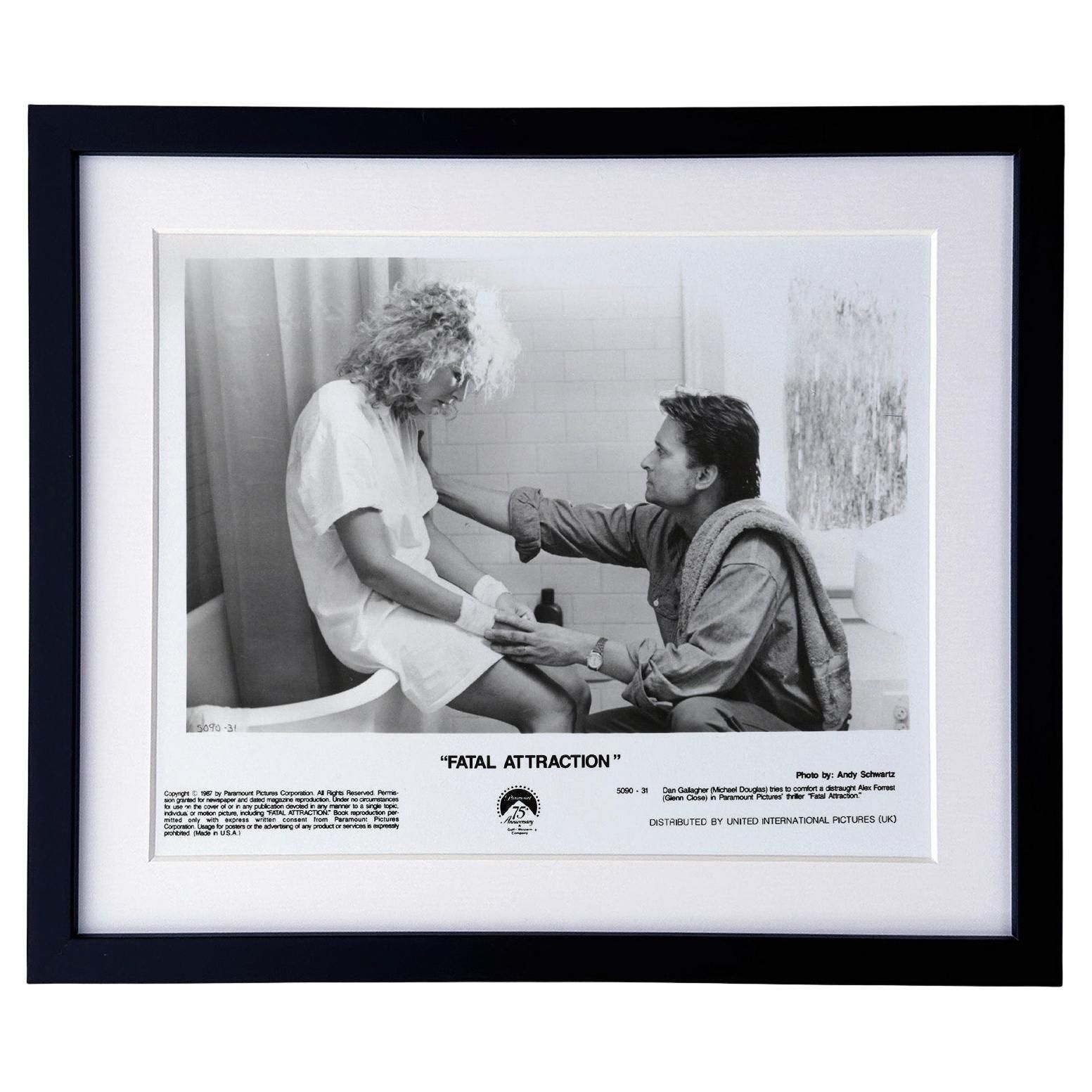 Photo de presse du film Fatal Attraction (1987), encadrée