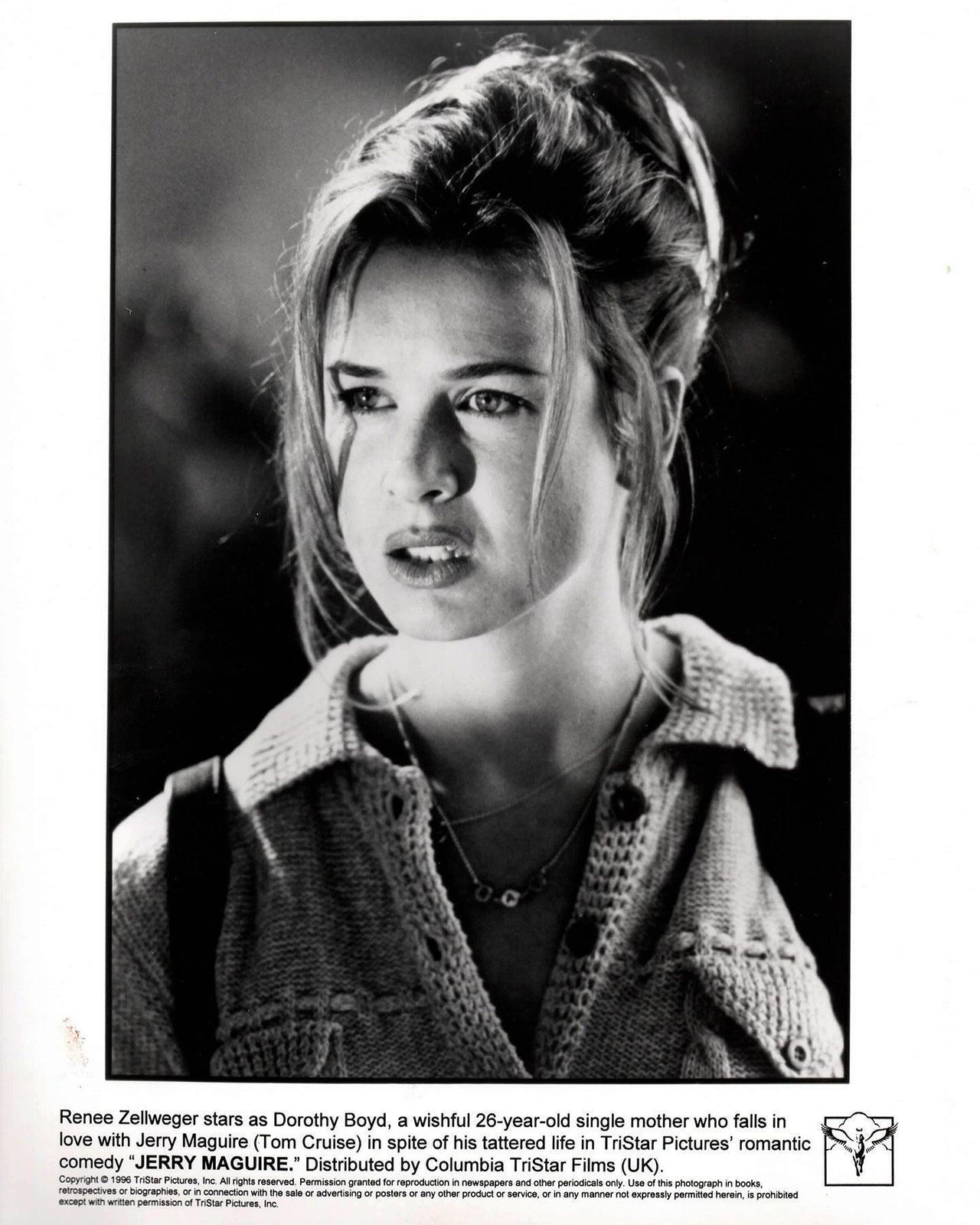 Jerry Maguire 1996 Publicity Film Movie Press Still Framed photo vinterior