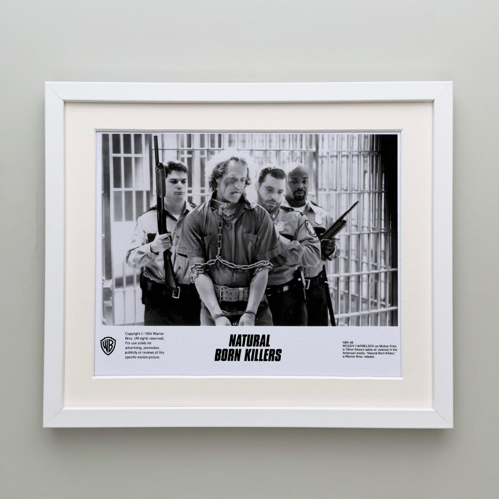 Natural Born Killers 1994 Publicity Film Movie Press Still Framed photo Art