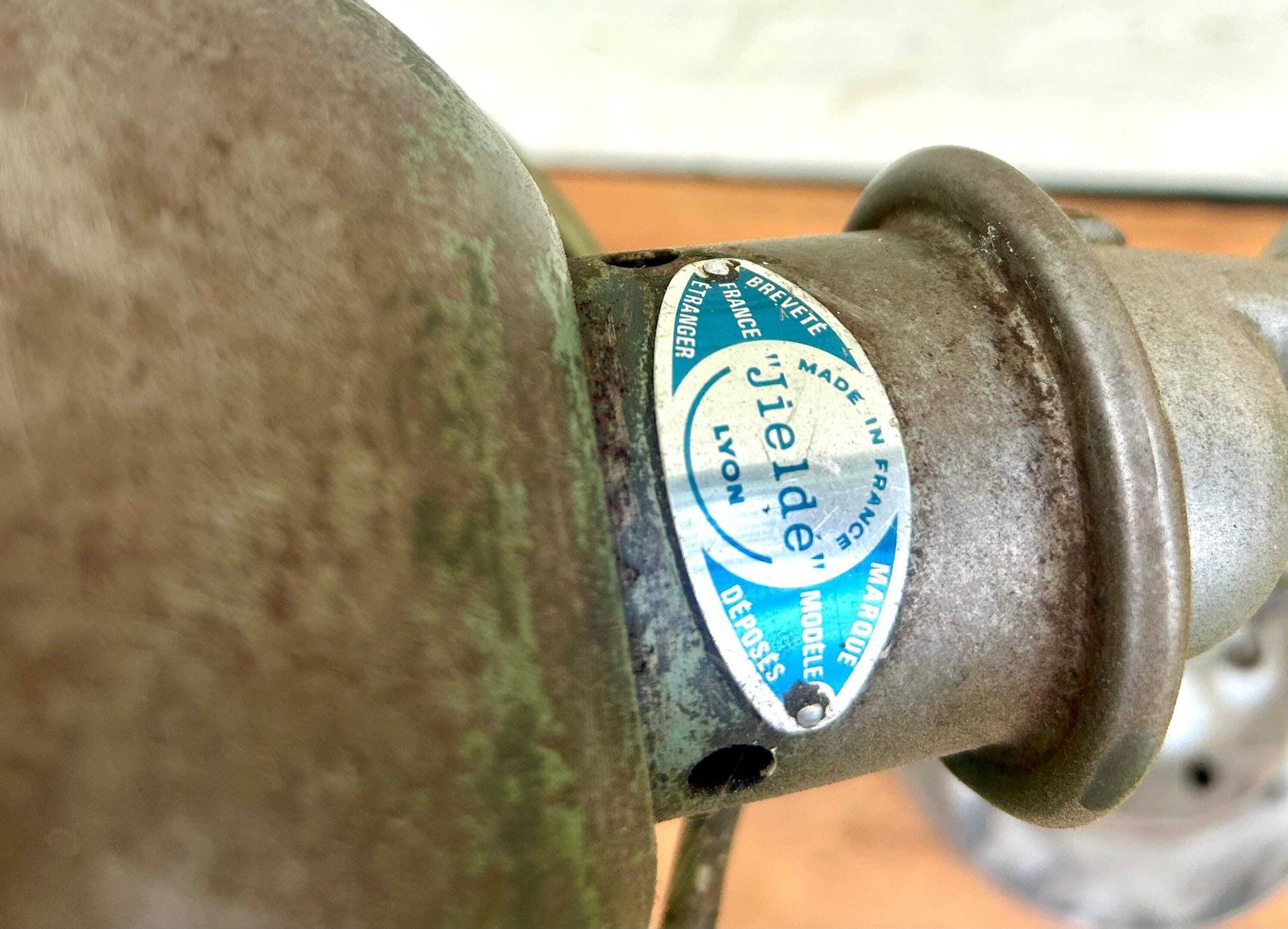 Jielde French Industrial Desk Vintage Lamp Office Factory Retro Antique Light Lighting Mid Century Factory photo 330.0