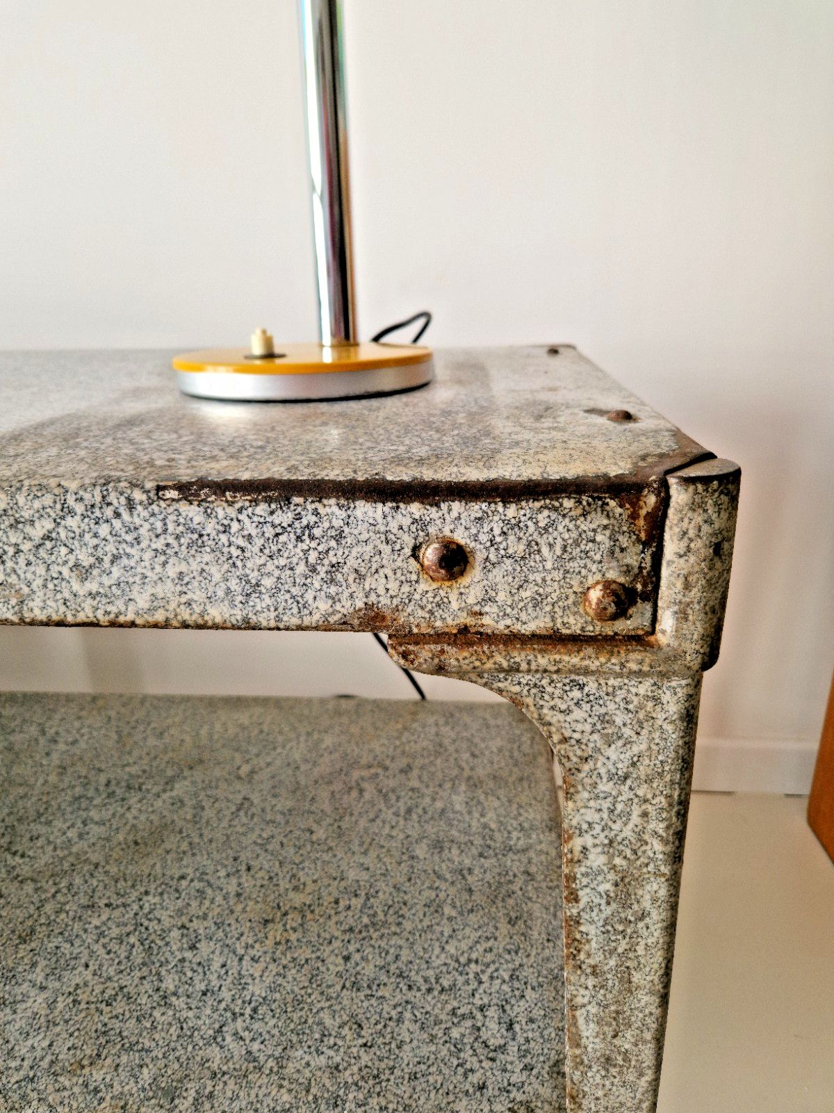 850.0 Antique Richmond’s Warrington Industrial Butcher’s Table Kitchen Island Console photo
