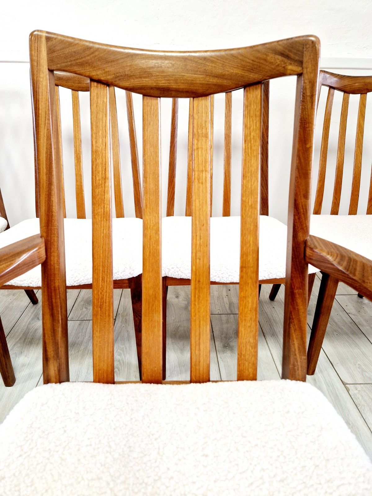 6 Mid Century Modern Dining Chairs G Plan Teak Vintage Home Decor photo buy