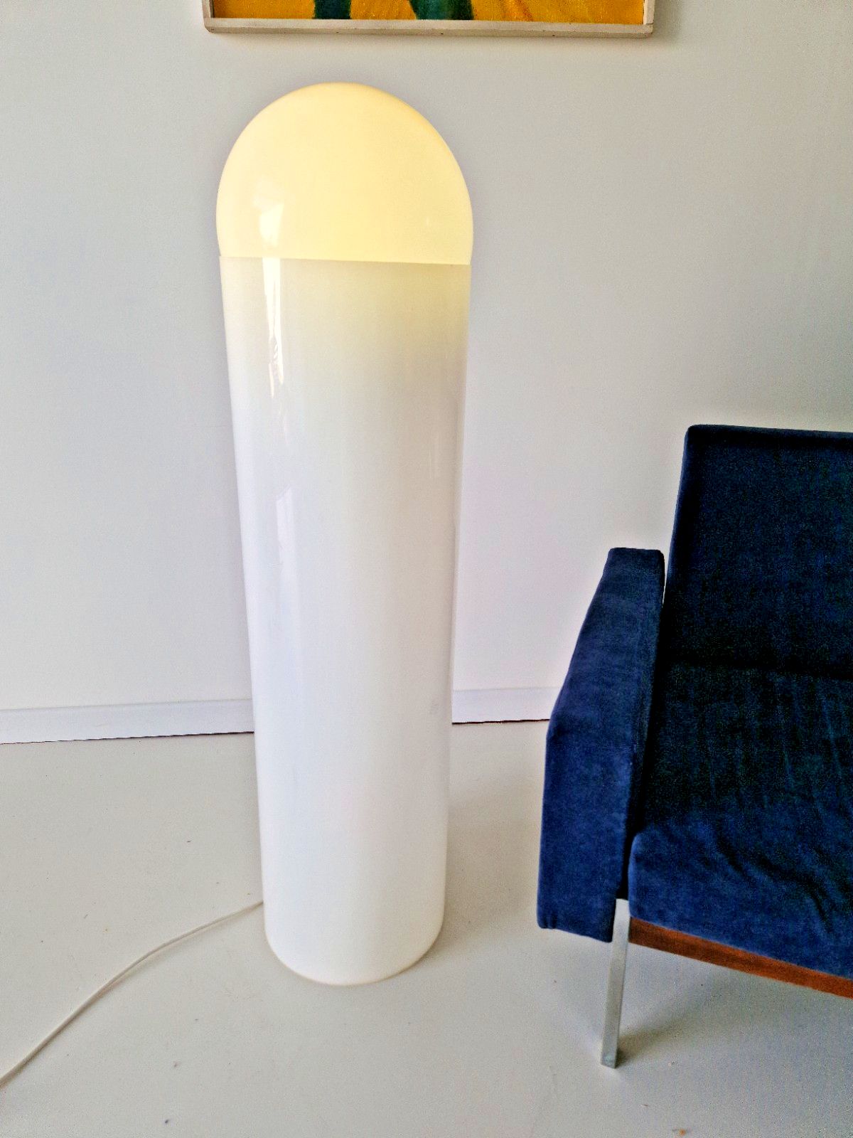 Mid Century Italian Floor Lamp Totem Lighting 1970s Interior Design photo 550.0