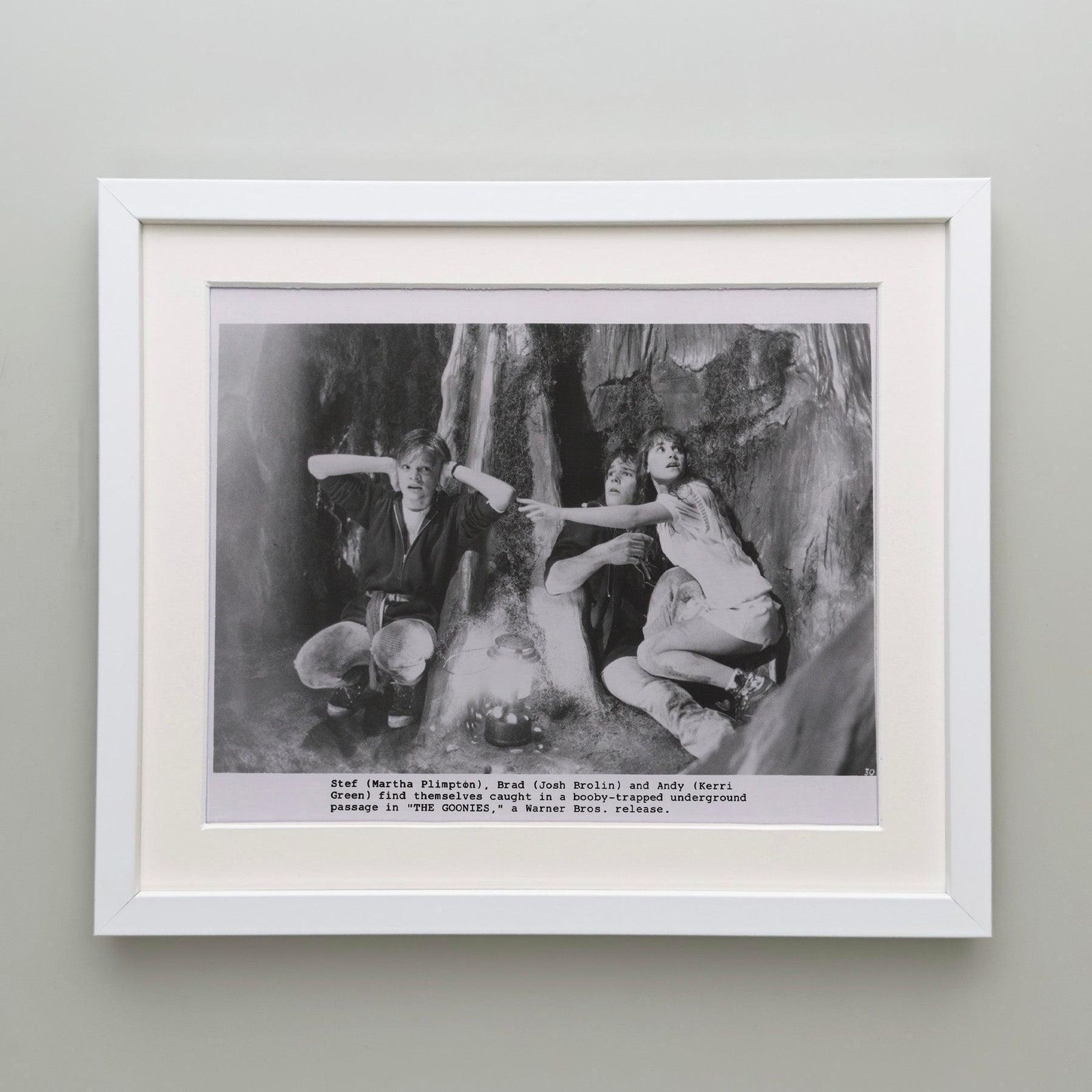Photo de presse originale encadrée, The Goonies, 1985 photo Art