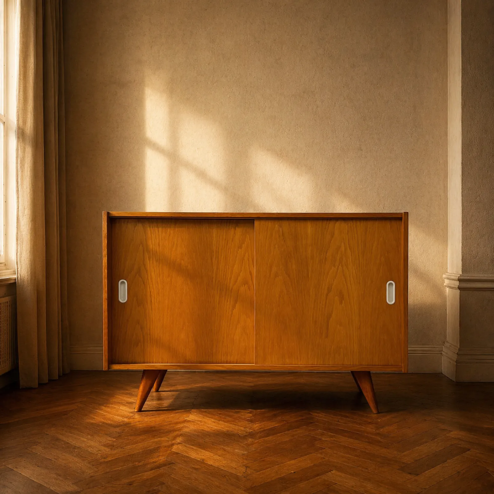 Chest Of Drawers Mid Century Veneer Jiří Jiroutek U 452 1960s Czechoslovakia