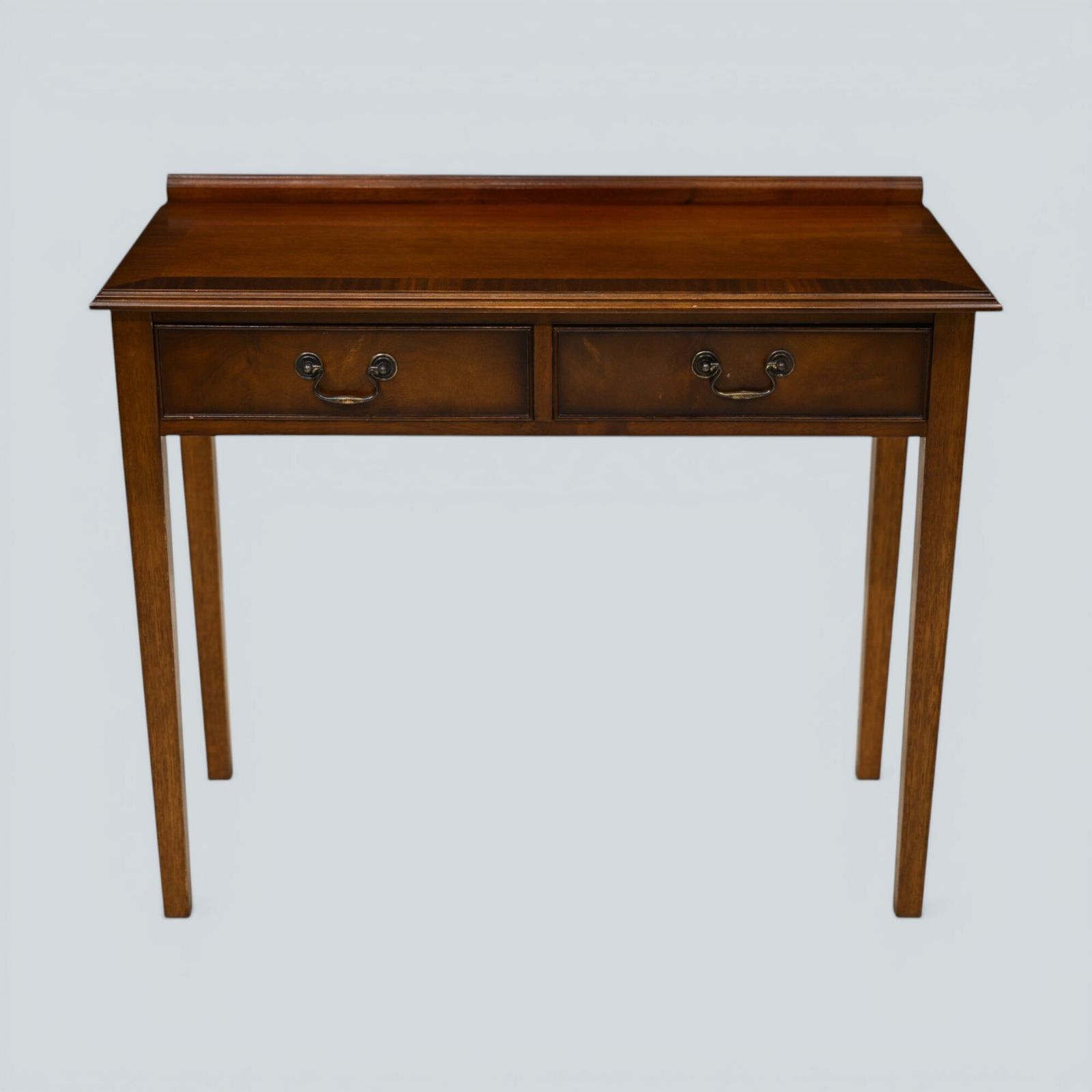 Hall Table Vintage Narrow Reproduction With 2 Drawers Free Uk Delivery photo furniture