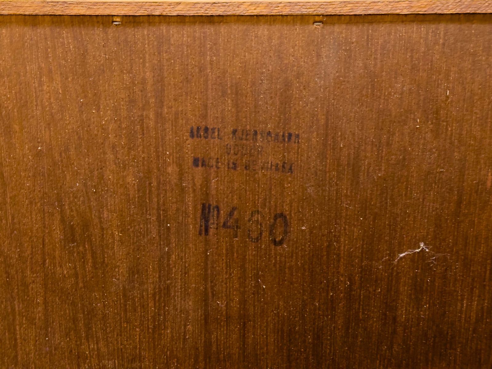 photo vintage Aksel Kjersgaard Low Oak Drawers