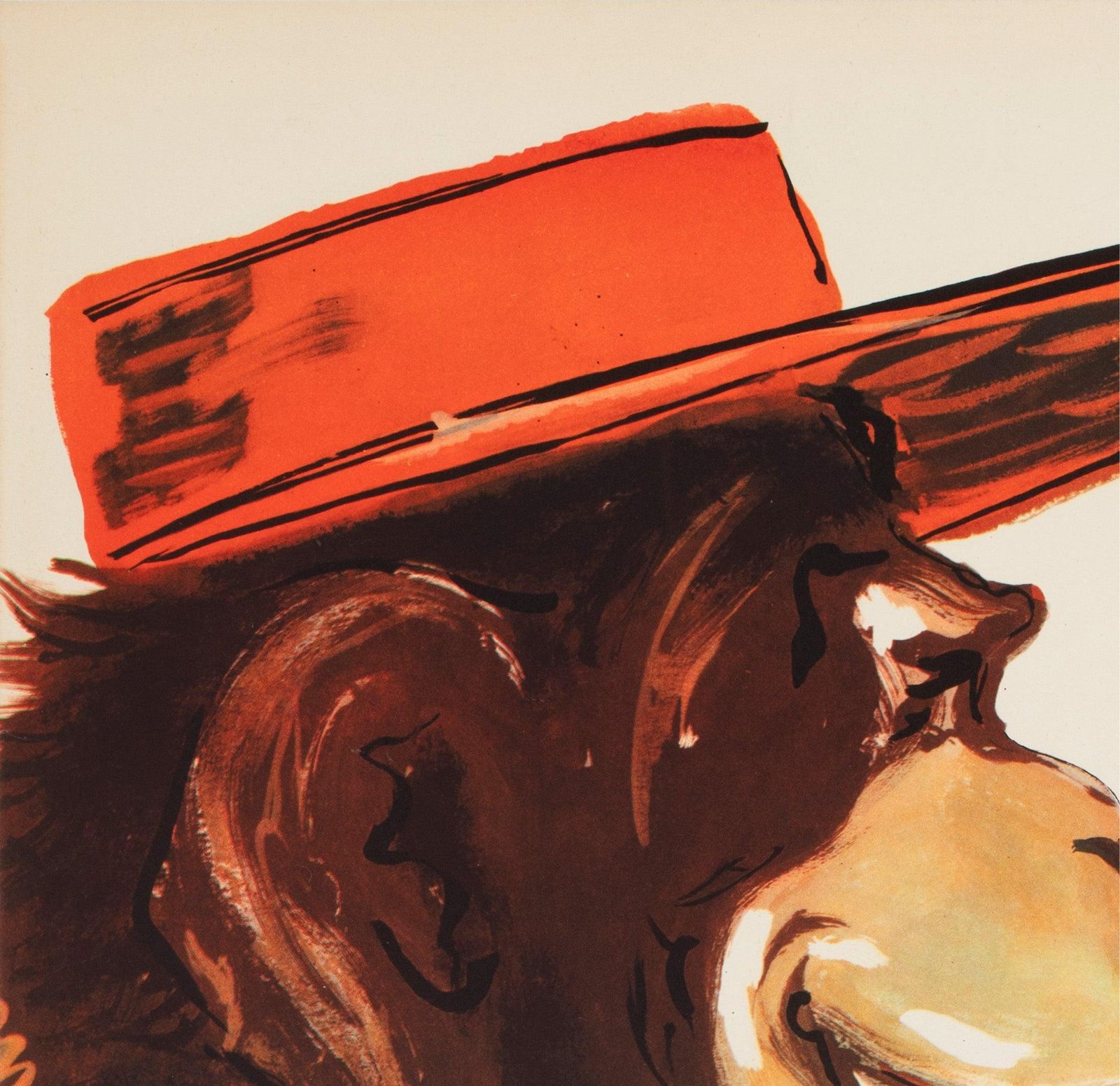 Affiche de cirque polonaise Cyrk, Chimps In Hats, 1971 photo for sale
