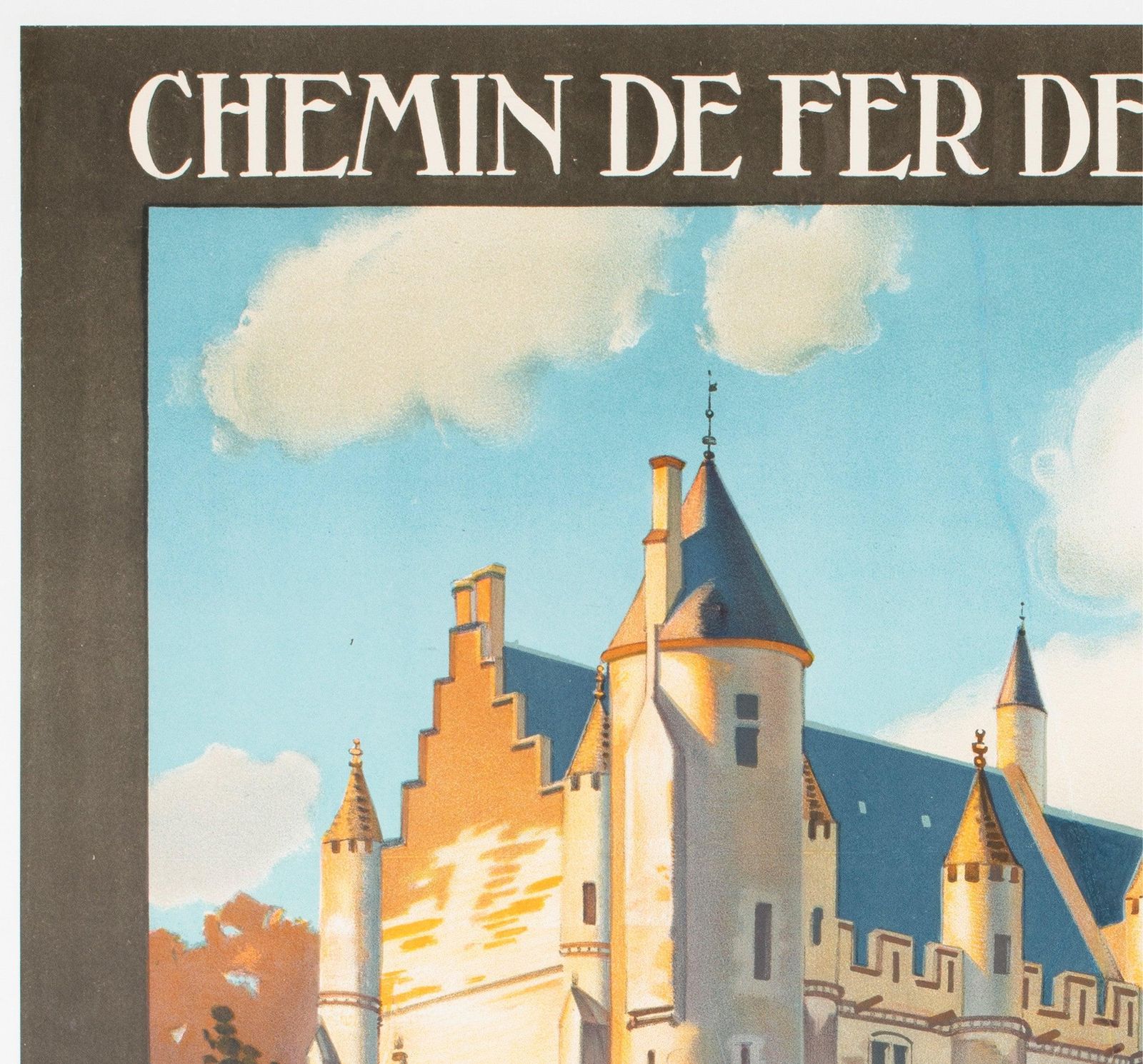 Loches C1928 French Travel Advertising Poster, Constant Duval photo for sale