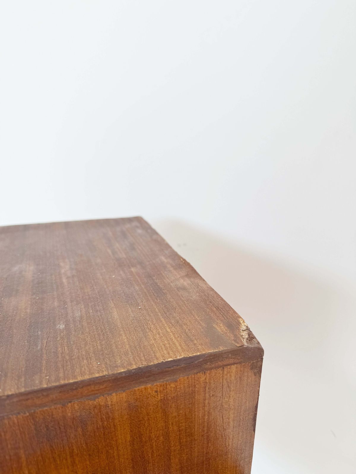 Vintage Wooden And Metal Cabinet – Mid Century 1950s/1960s photo Furniture
