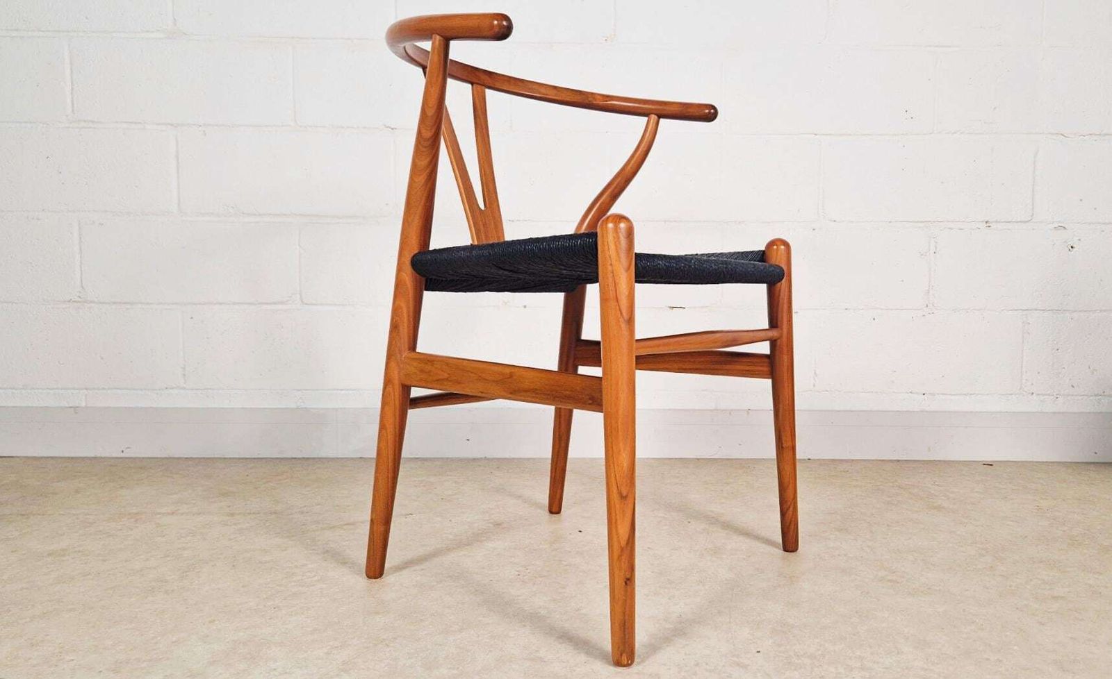 Set Of 4 Hans Wegner For Carl Hansen & Søn Model Ch 24 Wishbone Danish Dining Chairs Pg112 photo vintage