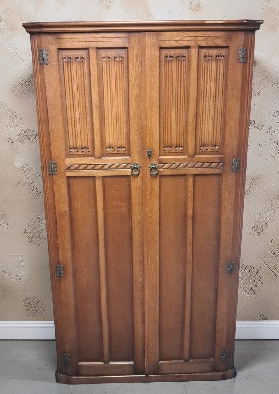 Mid Century Gentlemans Wardrobe Butilux Made By L Marcus Ltd