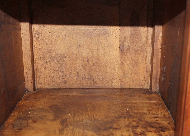 Bedside Restoration Walnut 19th photo Furniture