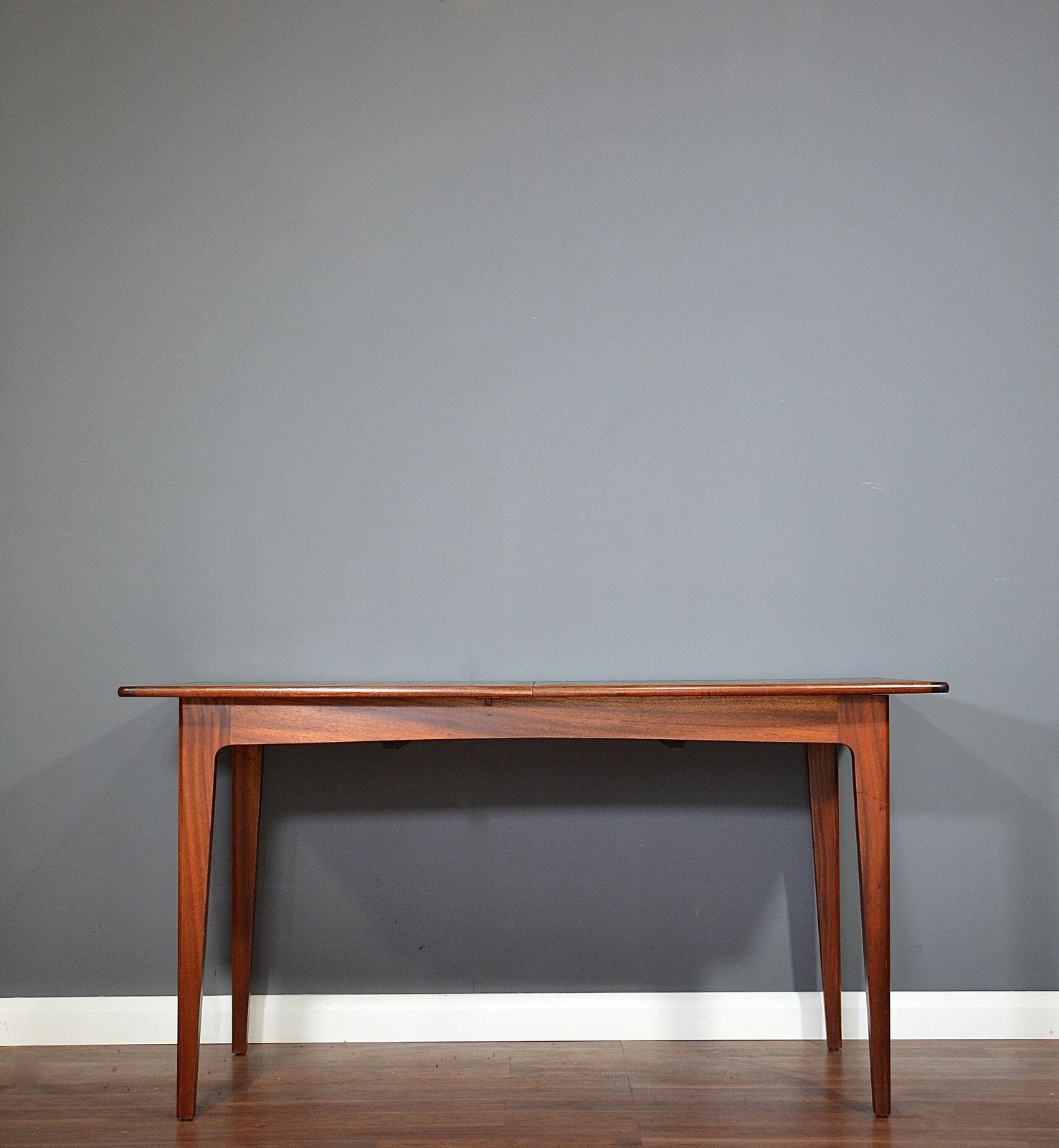 Vintage Midcentury A. Younger Afromosia Fonseca Large Dining Table. Modern / Danish Style. photo furniture