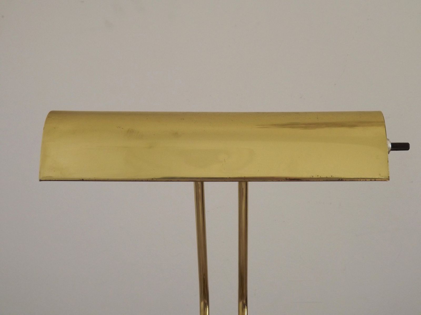 photo buy French Vintage Brass Koi Fish Base Bankers Lamp/ Desk Lamp