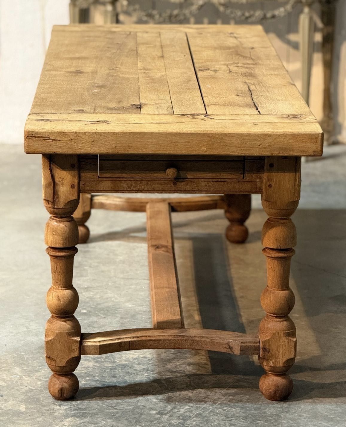photo for sale Characterful French Farmhouse Kitchen Dining Table