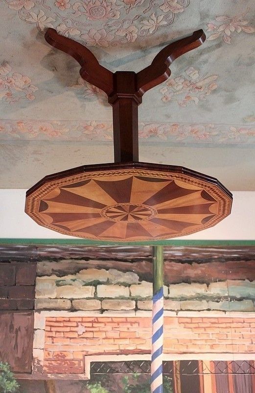 Restoration Pedestal Mahogany 19th