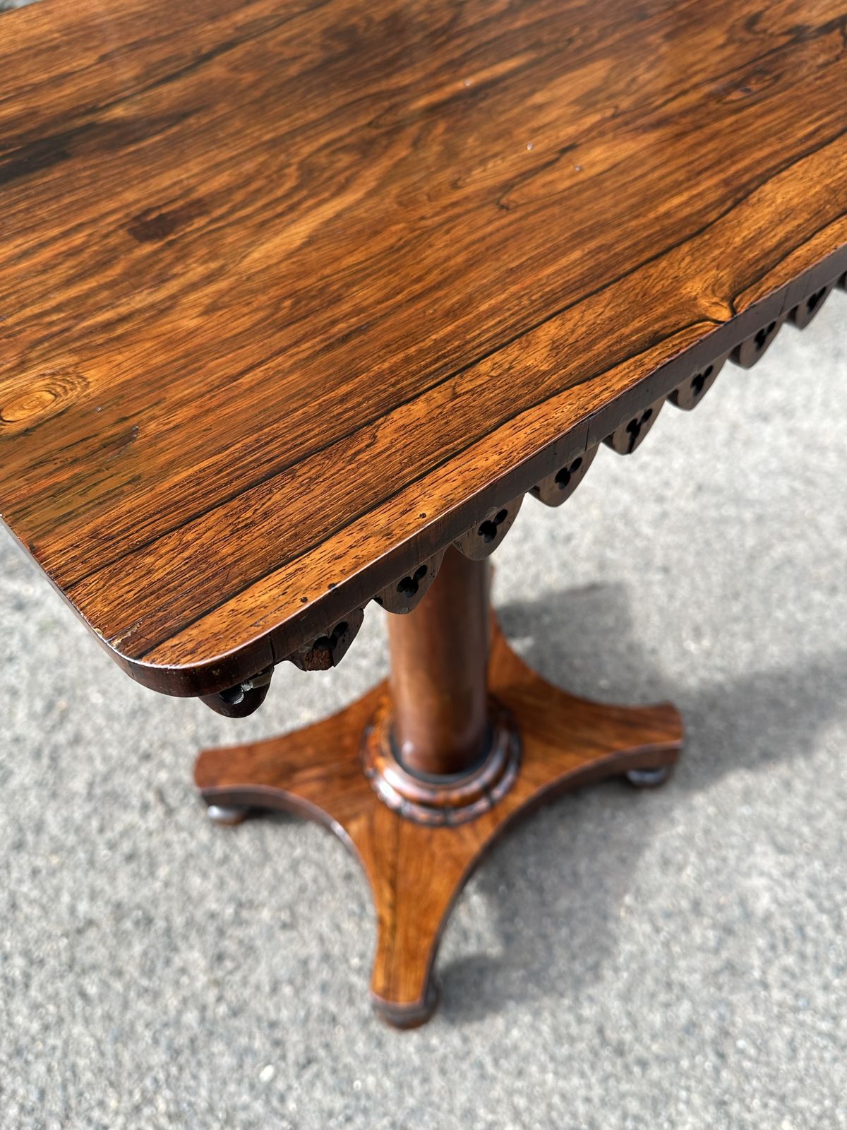 photo for sale A Scottish George IV Rosewood Pedestal Table In The Of Manner James Mein Jnr., C.1830
