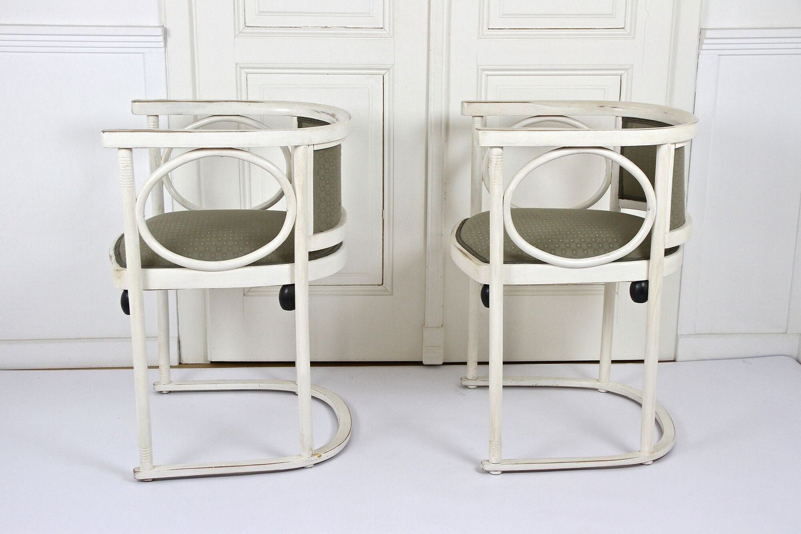 20th Century Thonet Art Nouveau Armchairs By Josef Hoffmann, At Ca. 1905 photo 5750.0