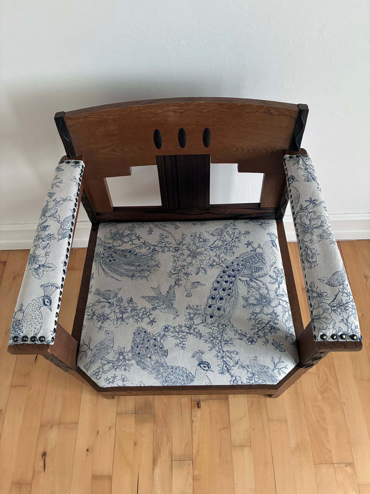 990.0 Dutch Art Deco Amsterdam School Armchair 1920s photo