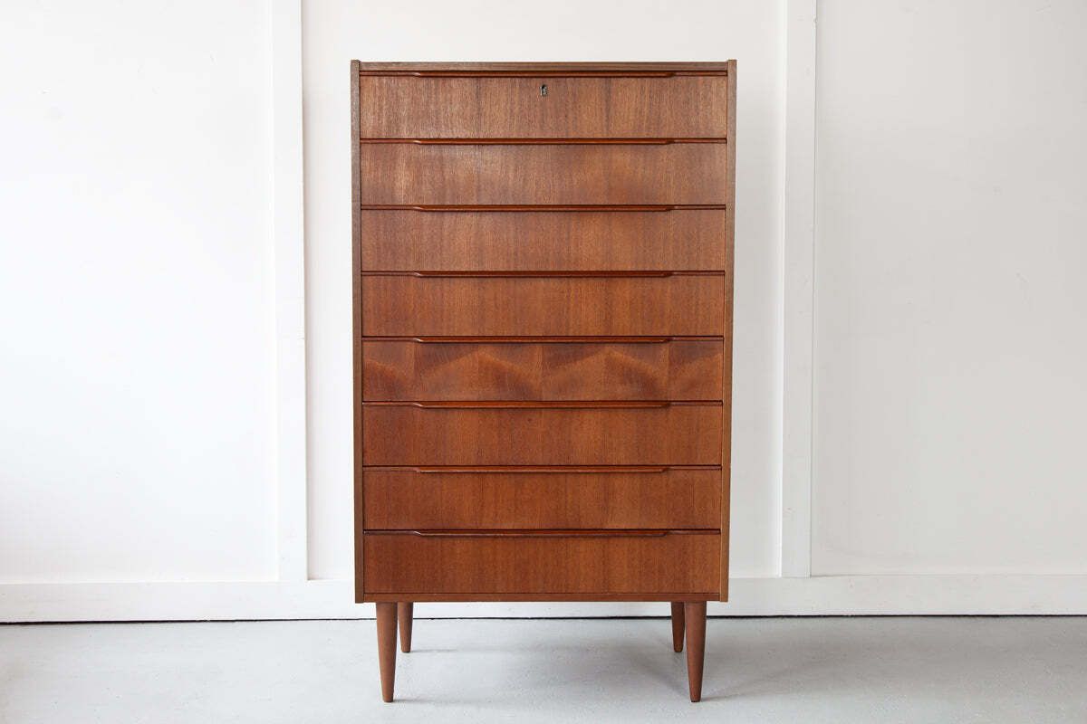 Teak Tallboy By Steens, Denmark photo furniture