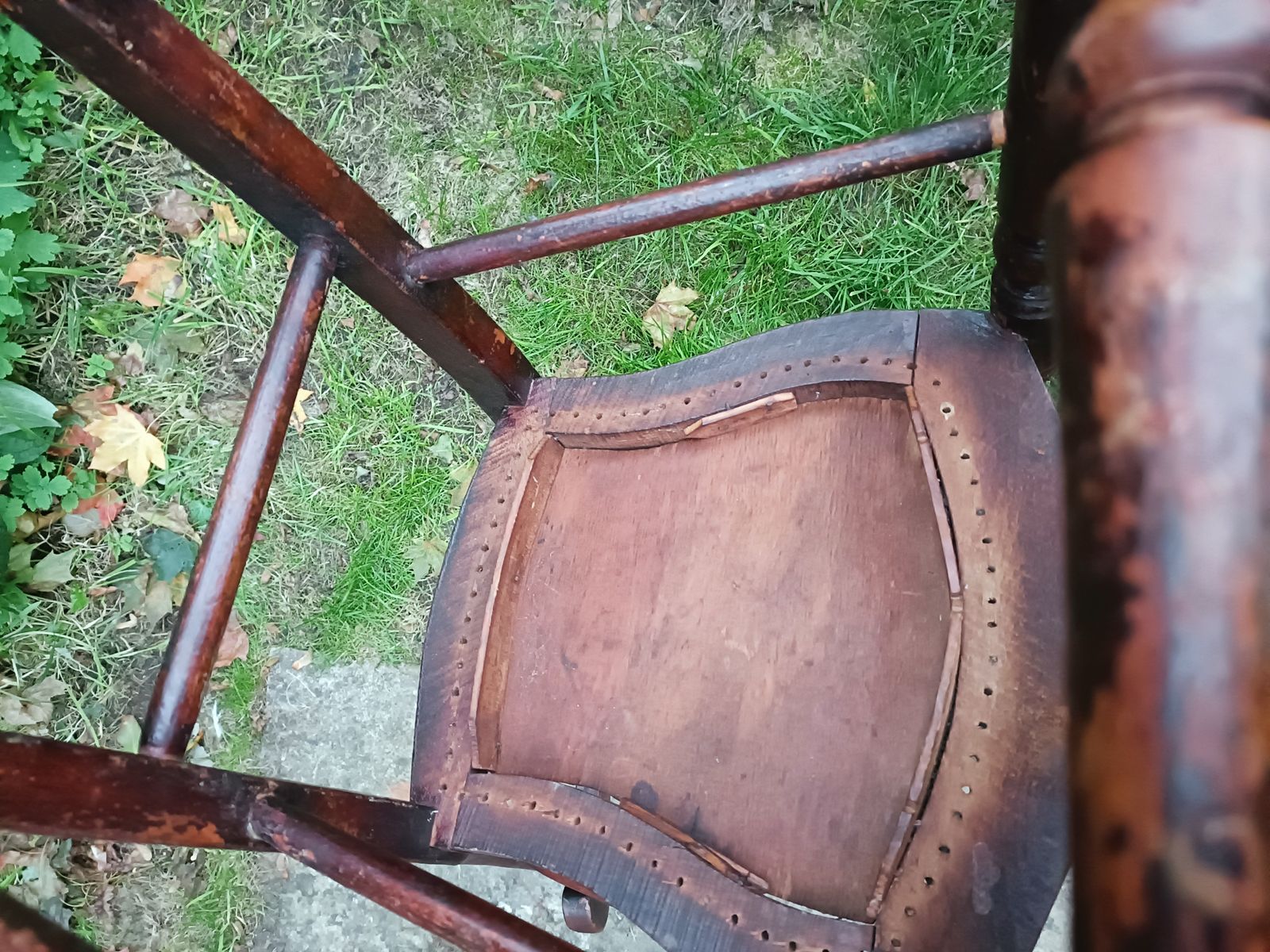 Victorian Beech High Chair | C.1880–1910 | British Nursery Chair photo furniture