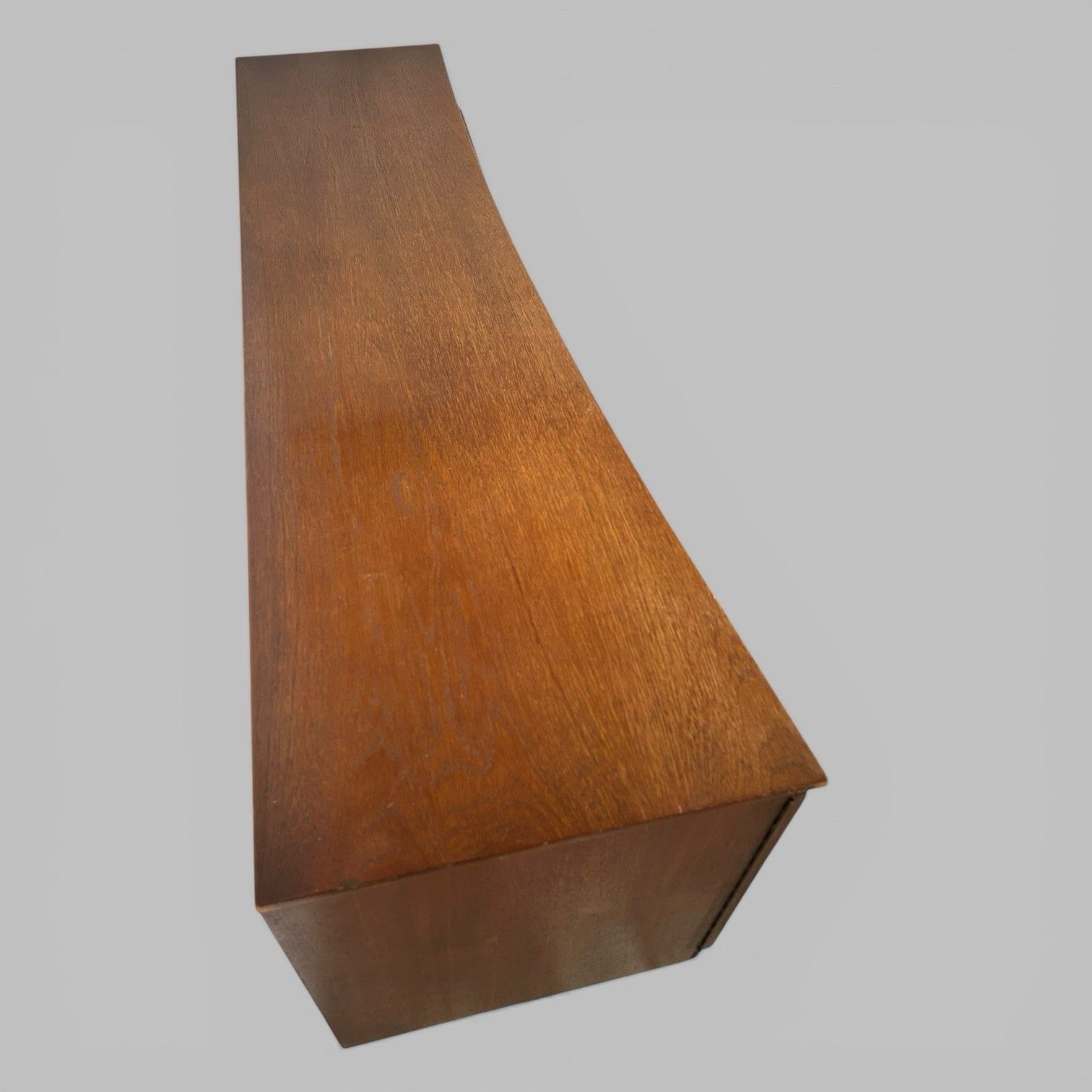 Beautility Teak Sideboard Mid Century Bow Front photo 595.0