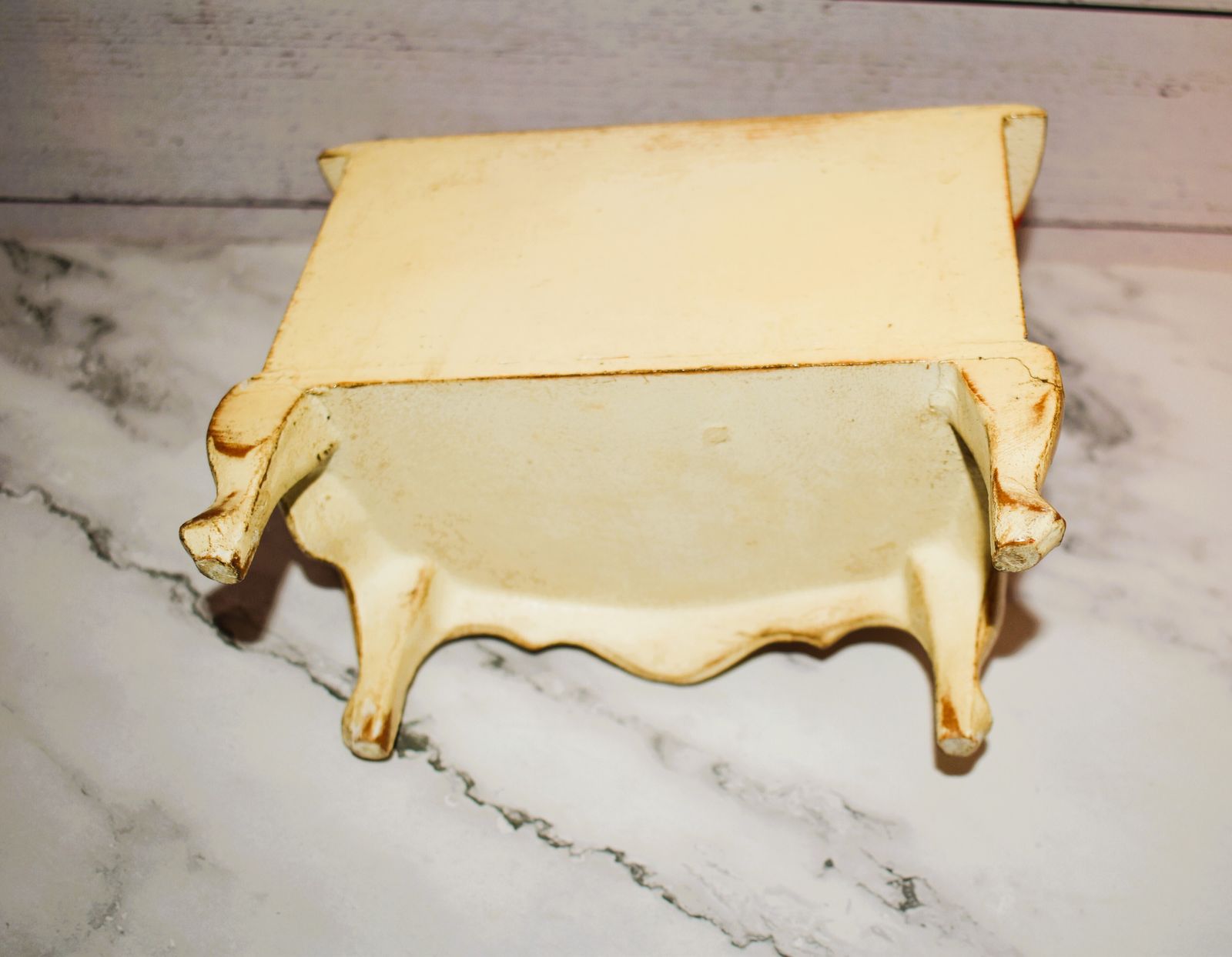 photo buy Mid Century Florentine Red & Gilt Jewelry Chest In Louis XV Style