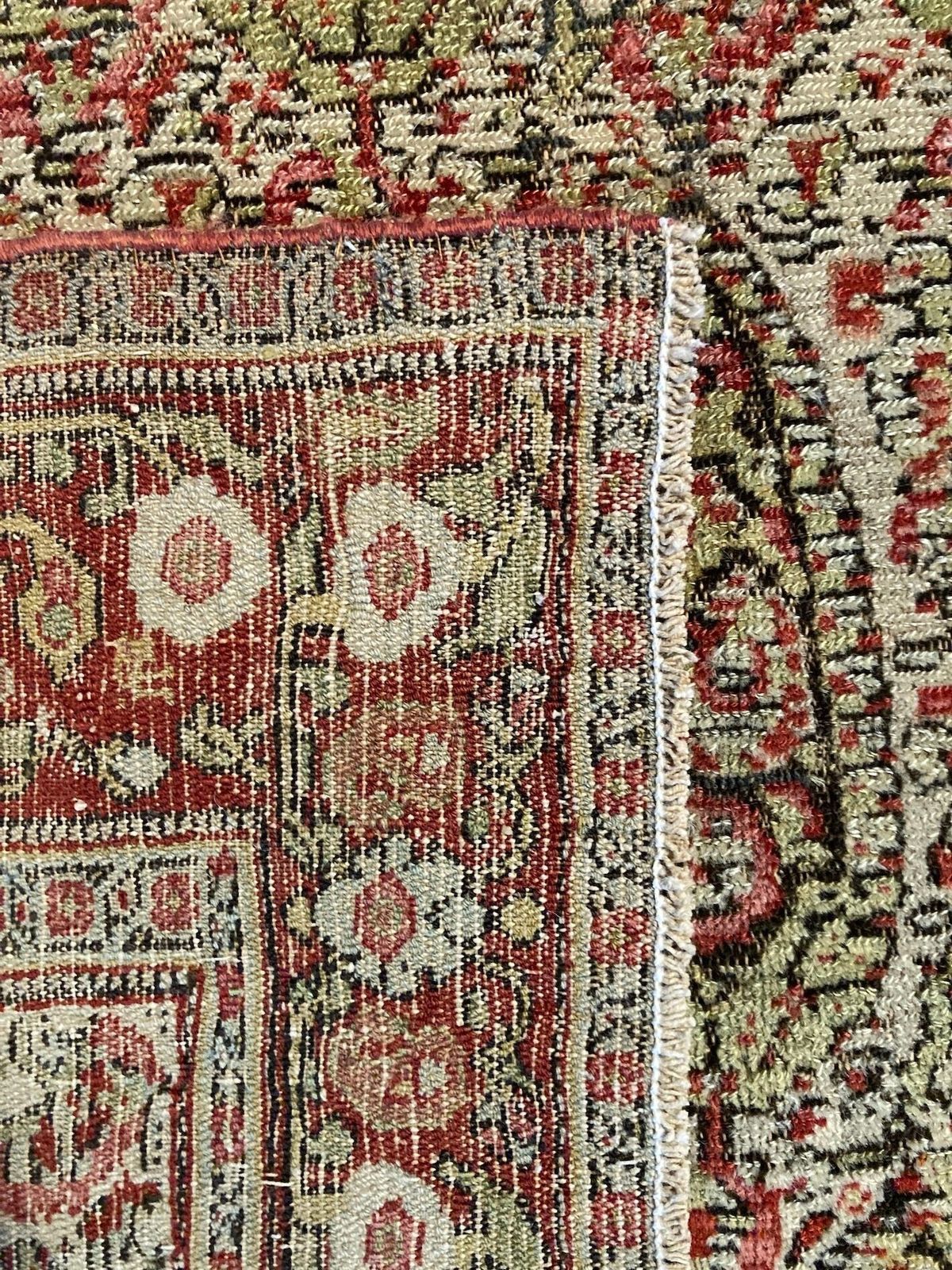 photo vintage Antique Senneh Rug 2.02m X 1.36m